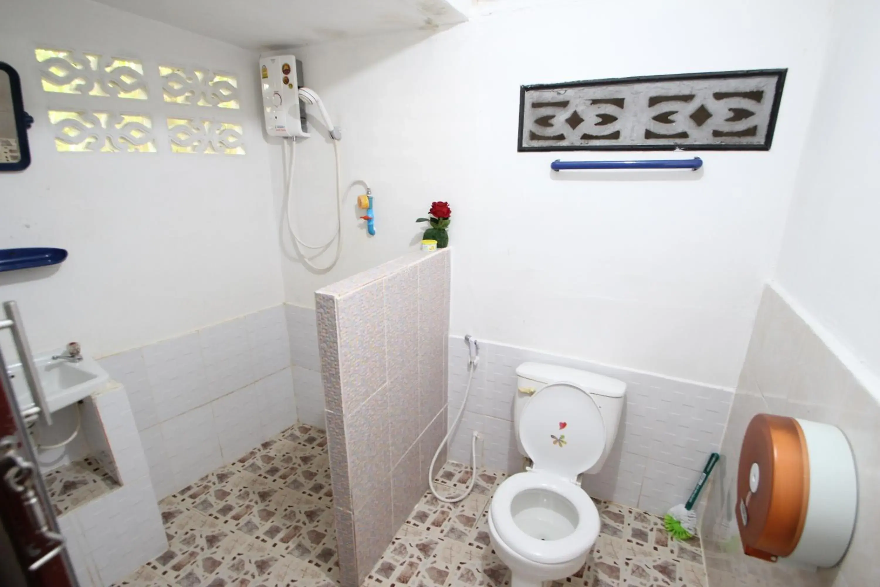 Toilet, Bathroom in Pine Bungalow Krabi