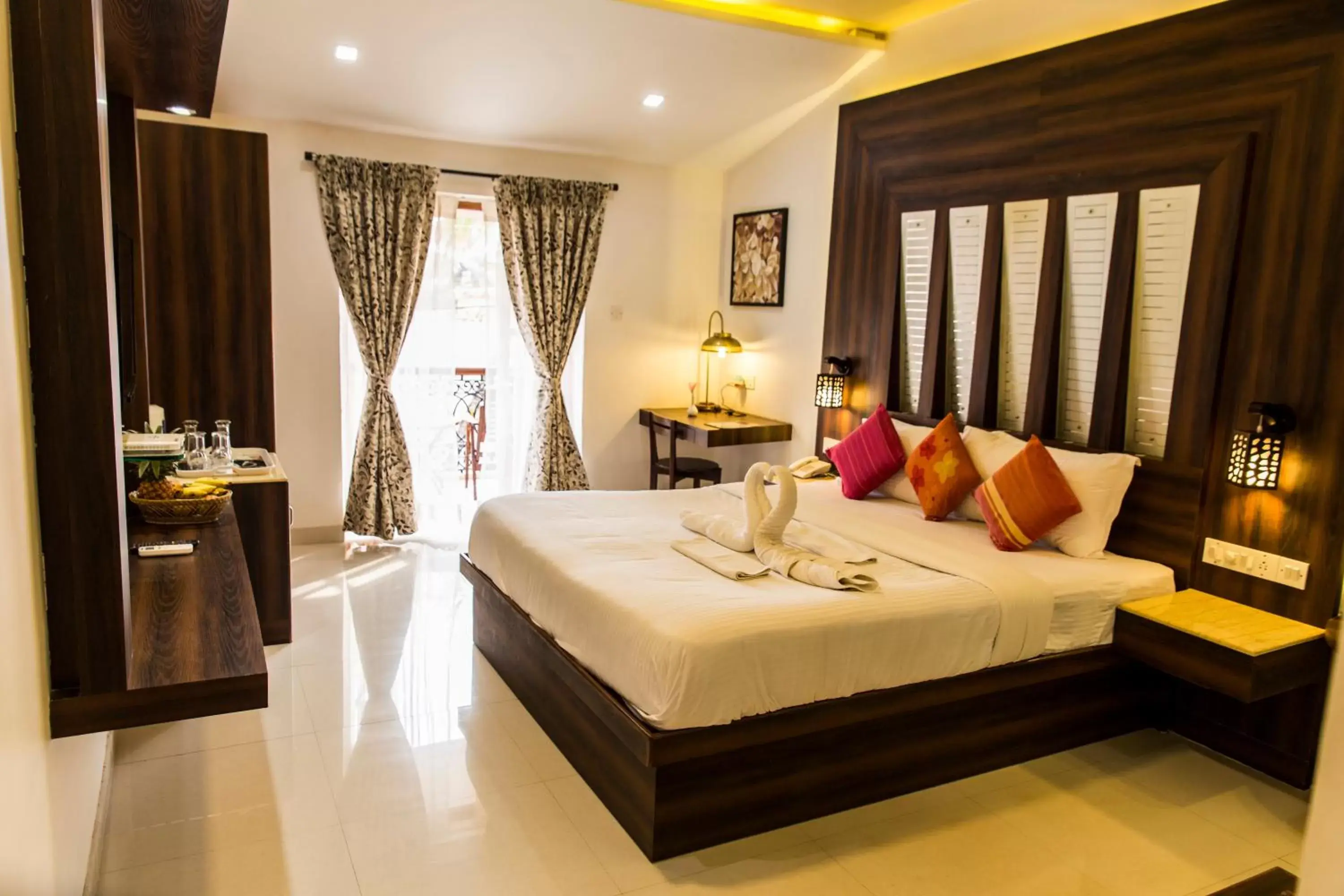 Bed in Shikara Beach Resort Bed in Shikara Beach Resort