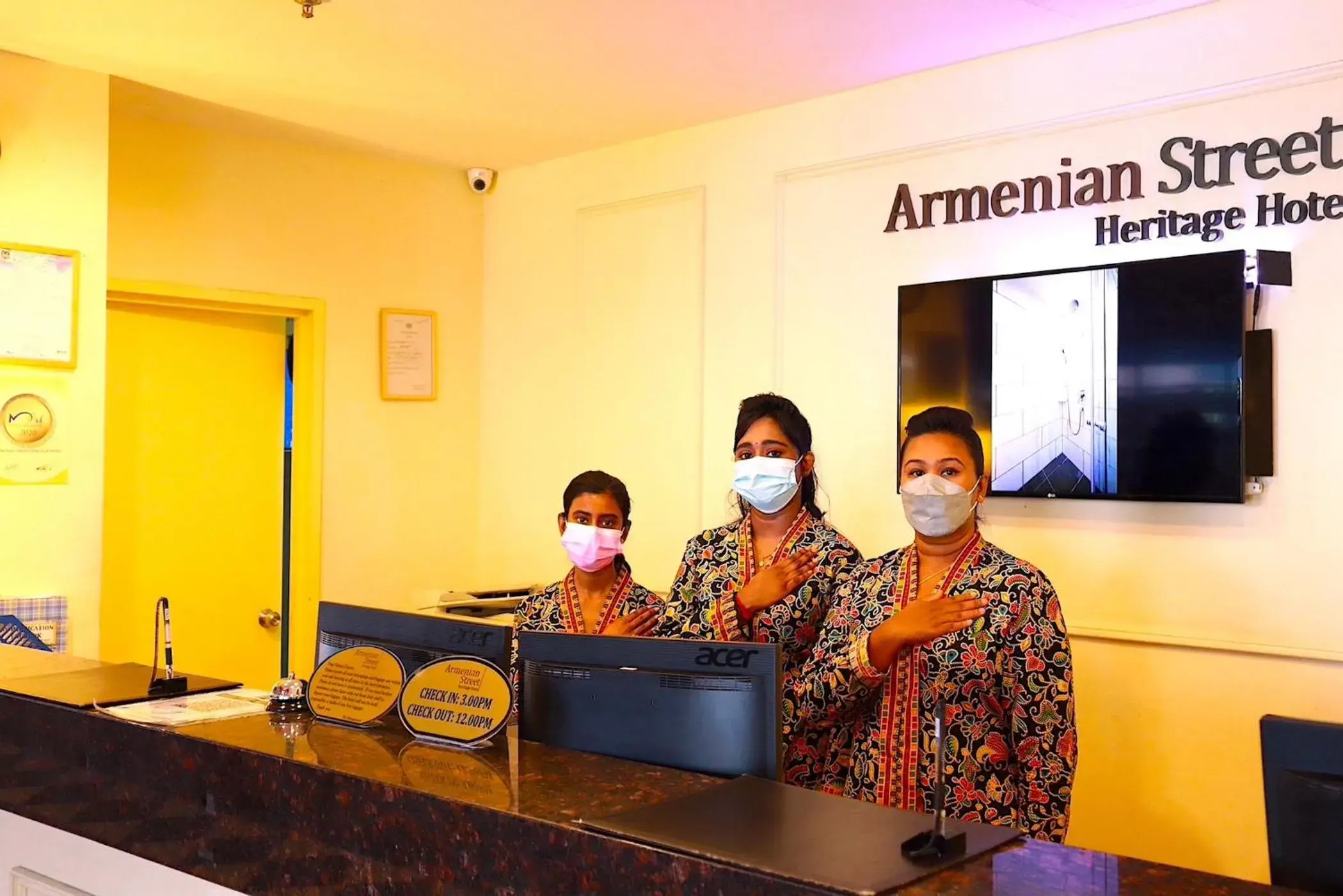 Staff, Lobby/Reception in Armenian Street Heritage Hotel