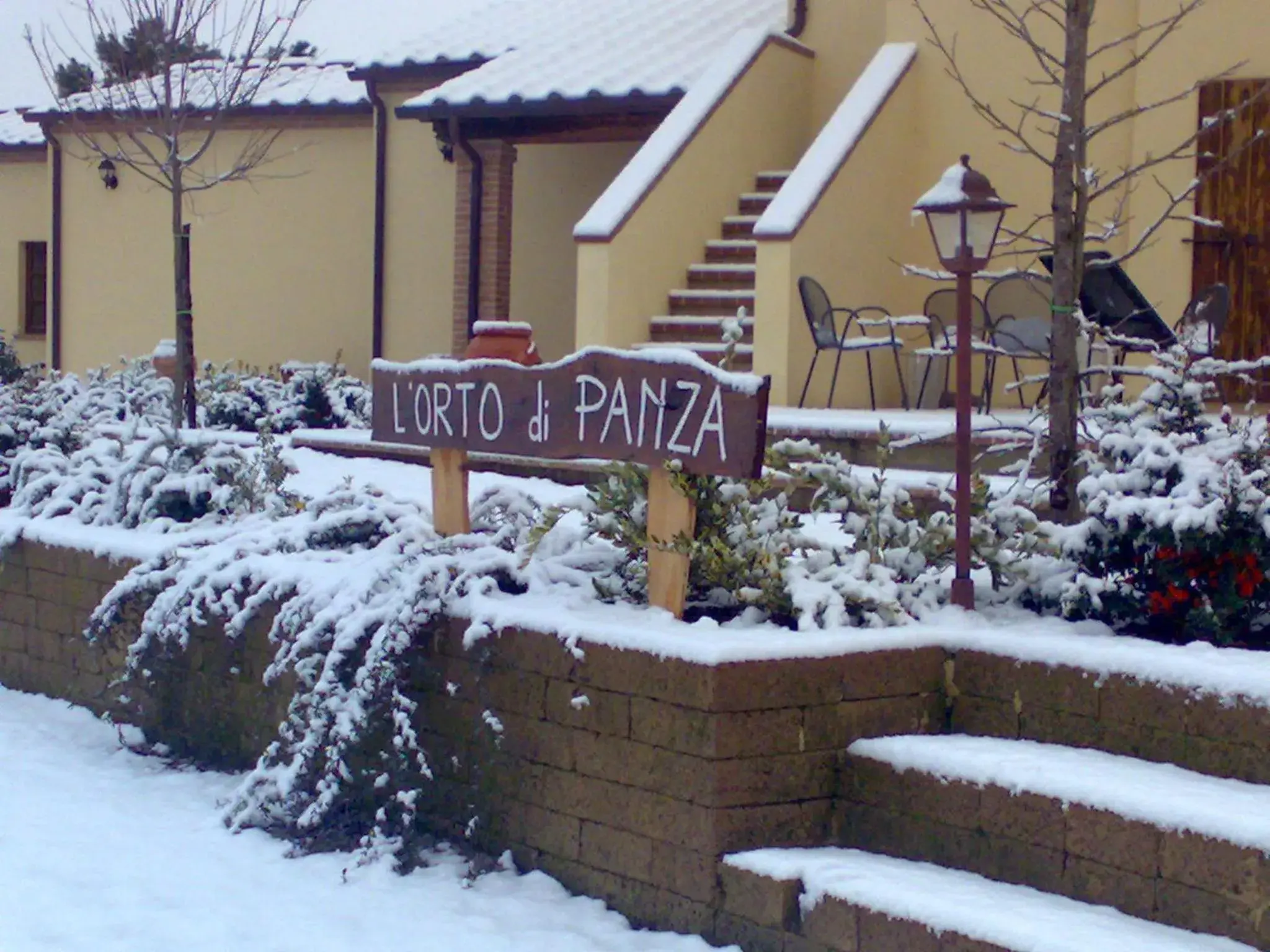 Garden, Winter in L'Orto Di Panza