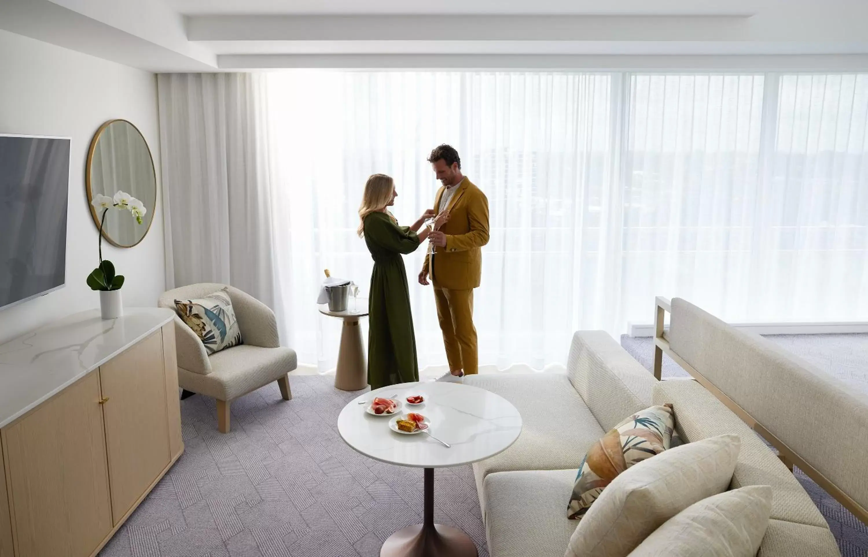 Living room in RACV Royal Pines Resort Gold Coast Living room in RACV Royal Pines Resort Gold Coast