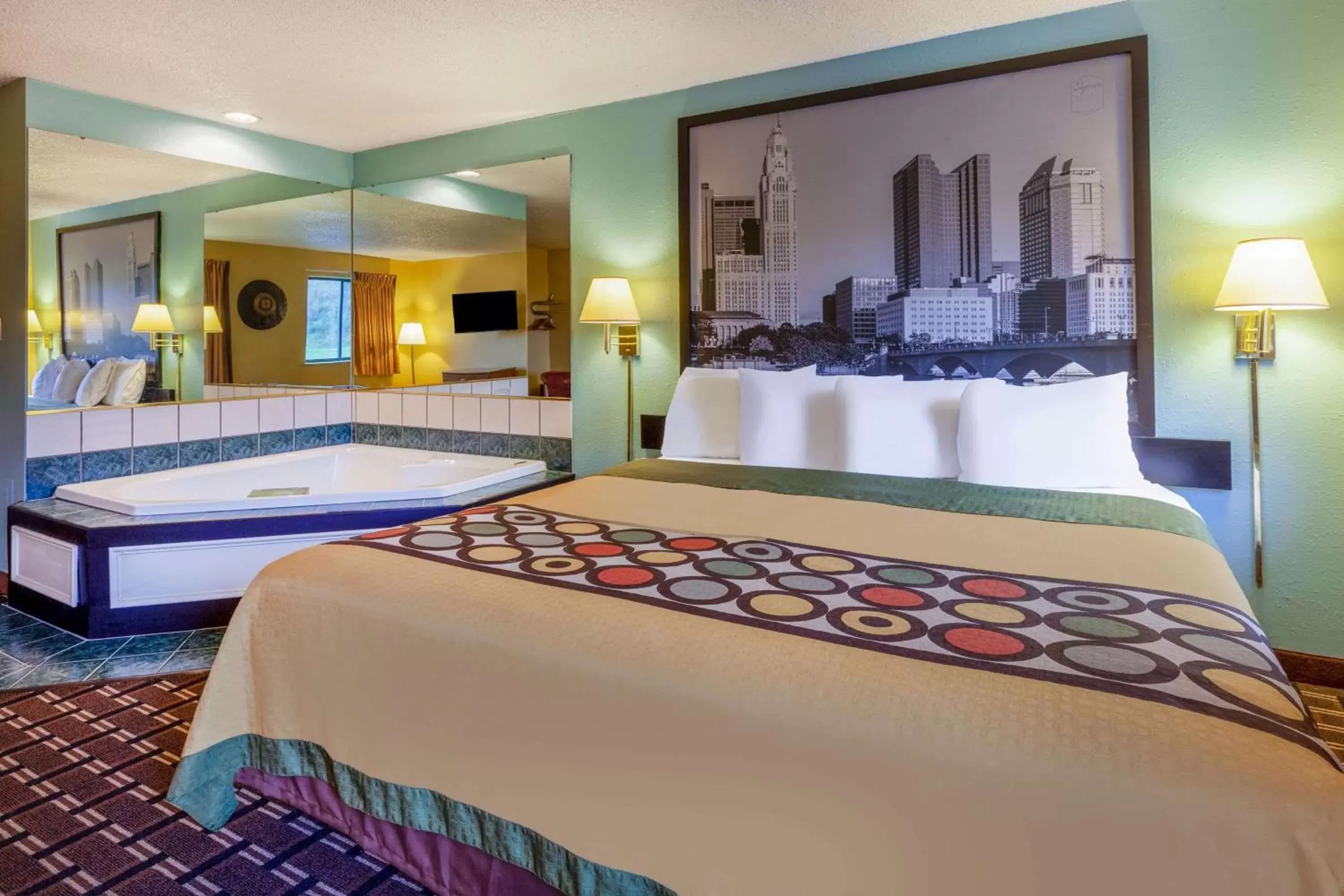 Bed in Super 8 by Wyndham Newcomerstown Bed in Super 8 by Wyndham Newcomerstown