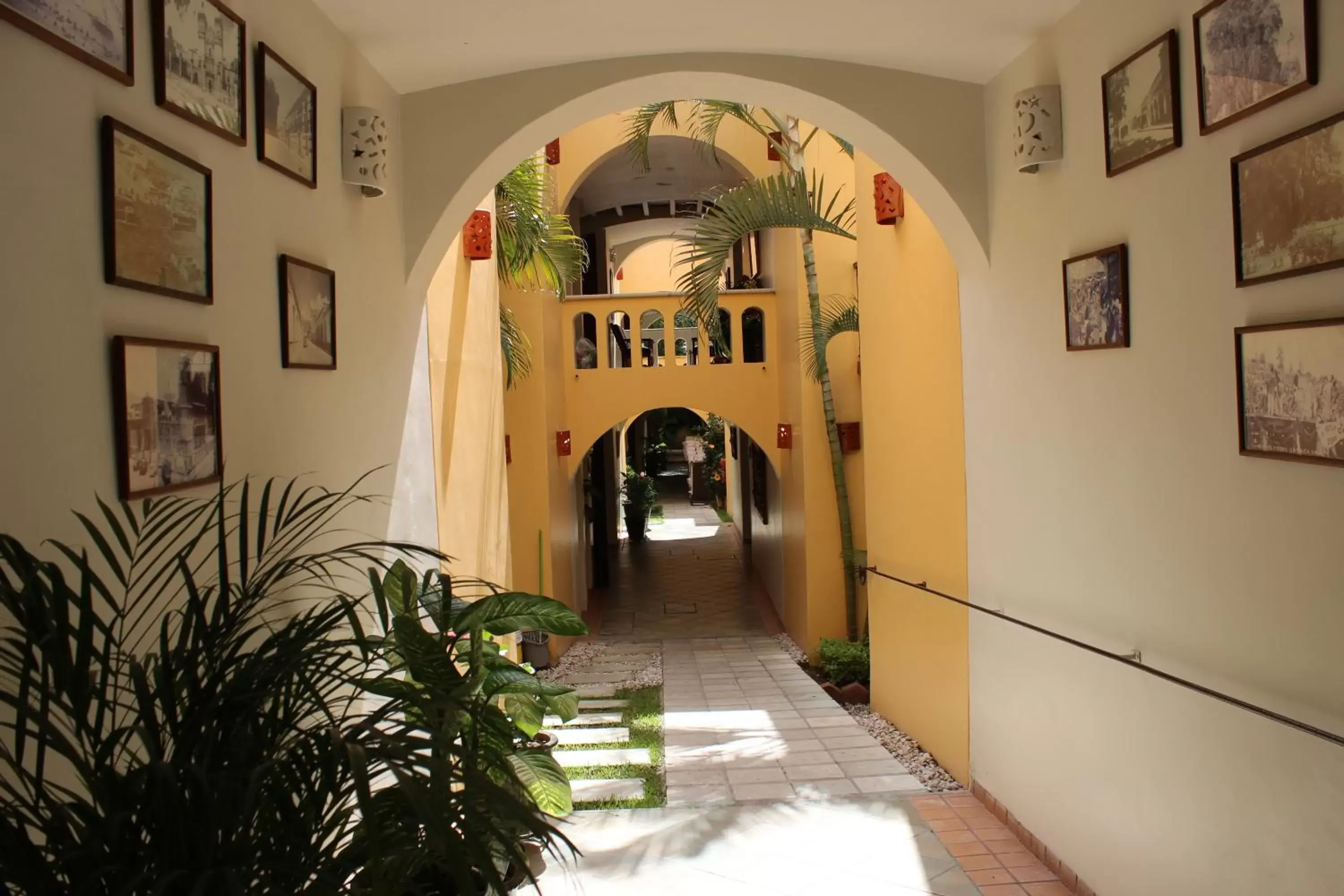 Decorative detail in Hotel Casa Conzatti