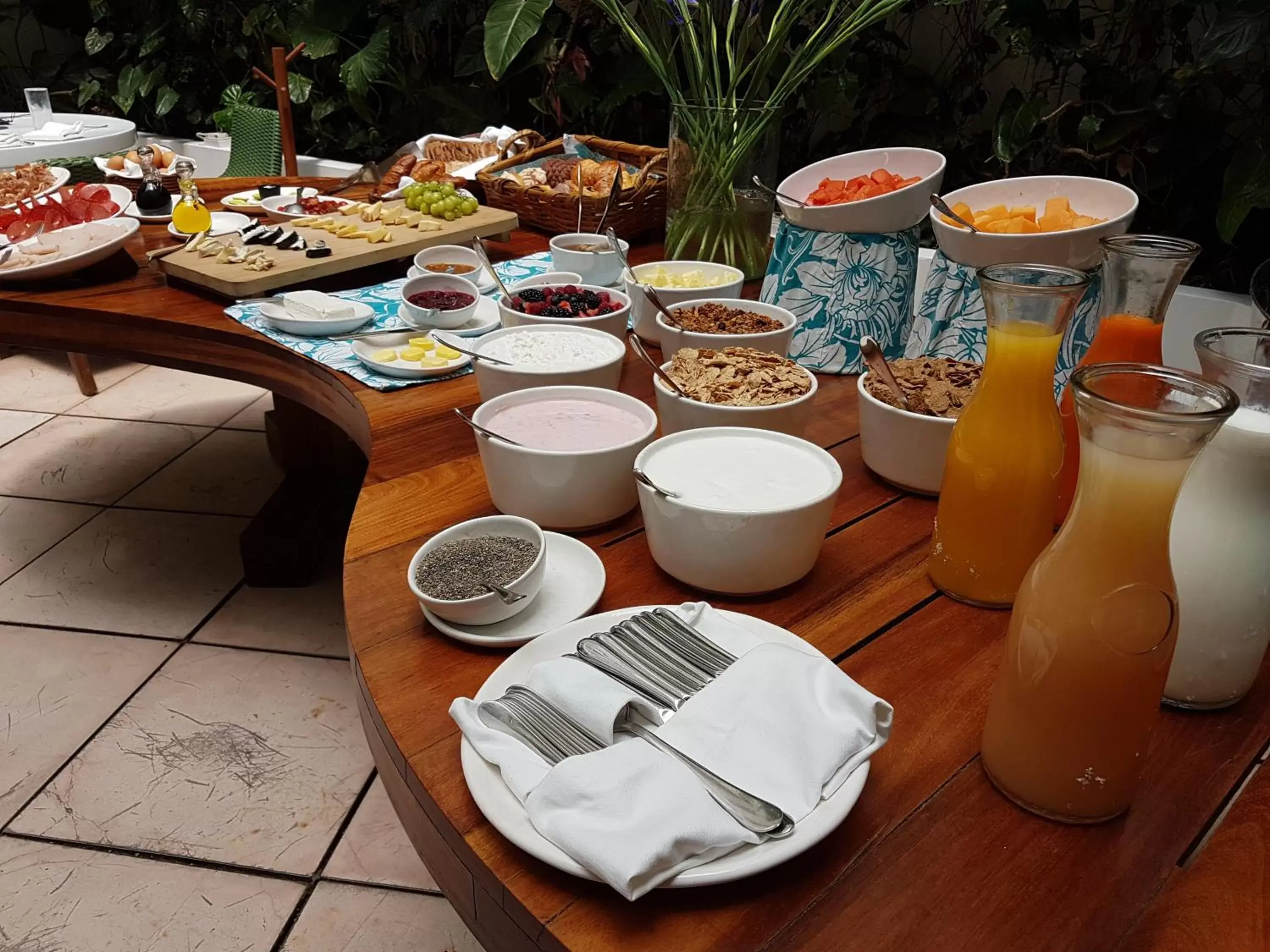 Continental breakfast in Condesa df, Mexico City, a Member of Design Hotels