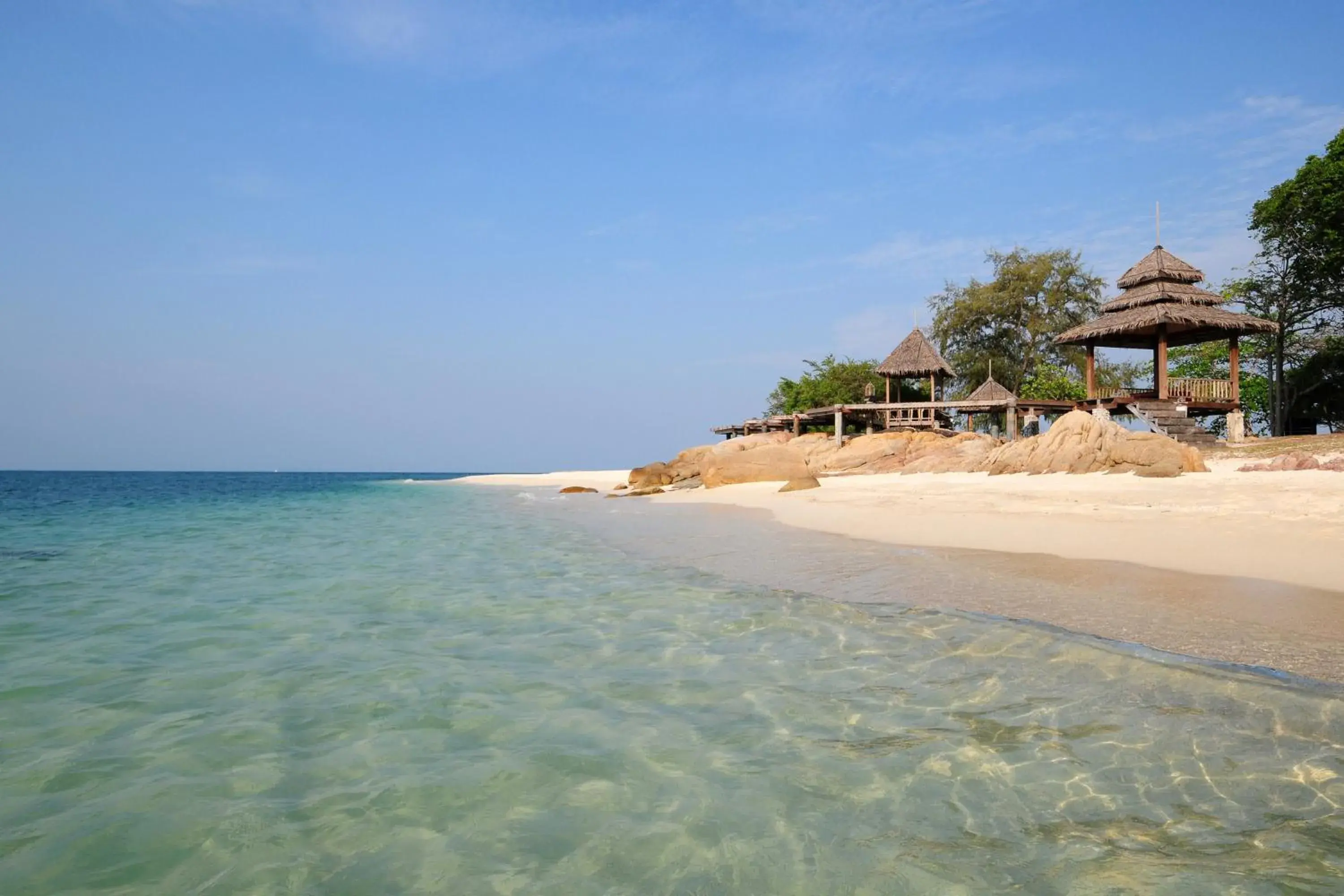 Area and facilities, Beach in Koh Munnork Private Island