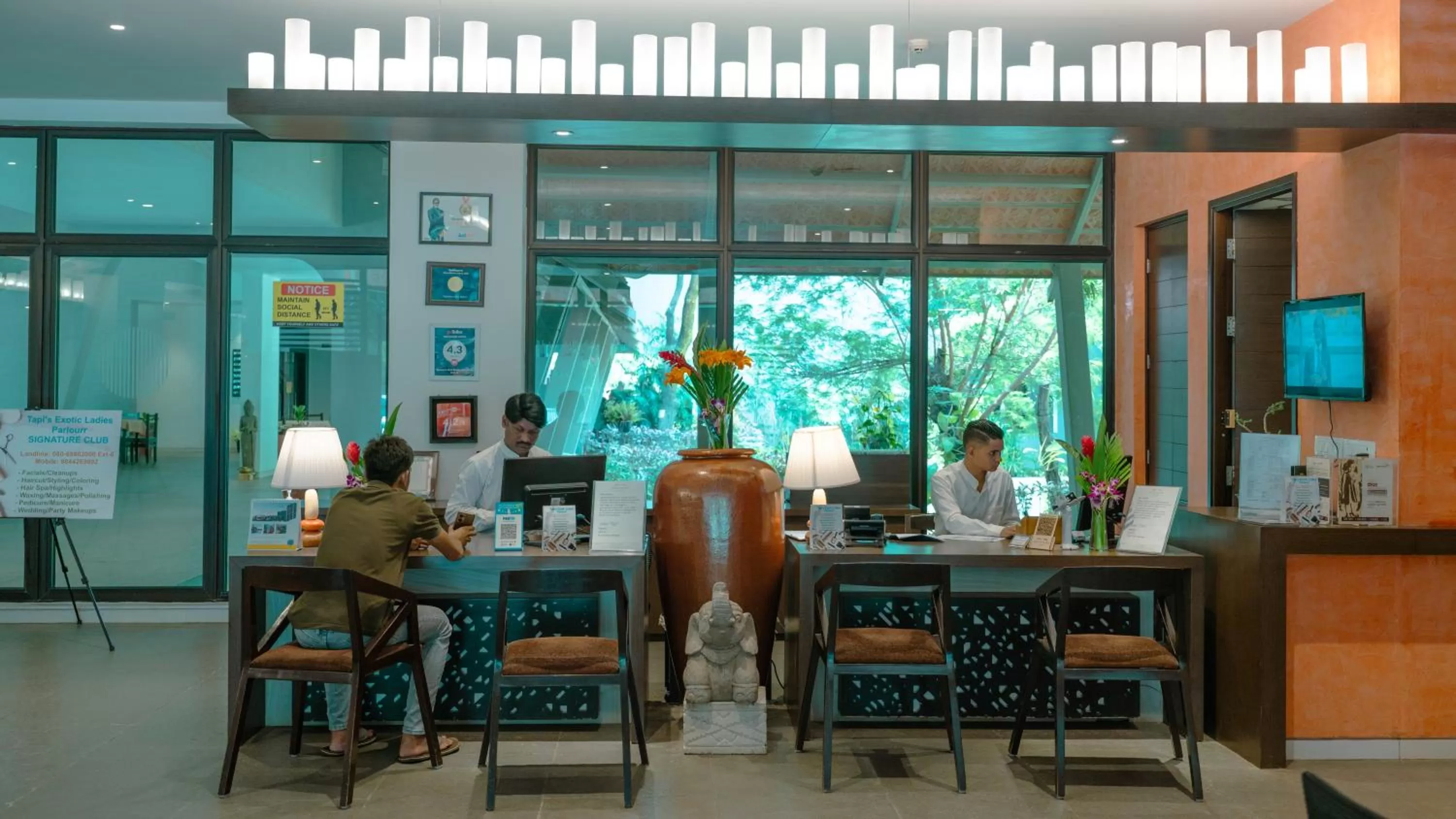 Lobby or reception in Signature Club Resort