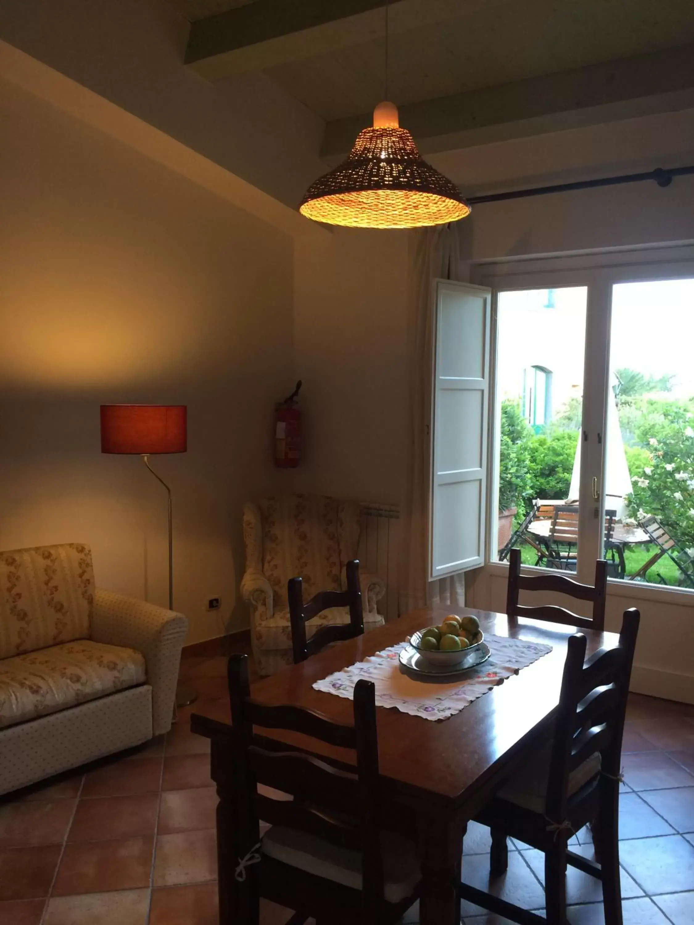 Living room, Dining Area in Torre Archirafi Resort