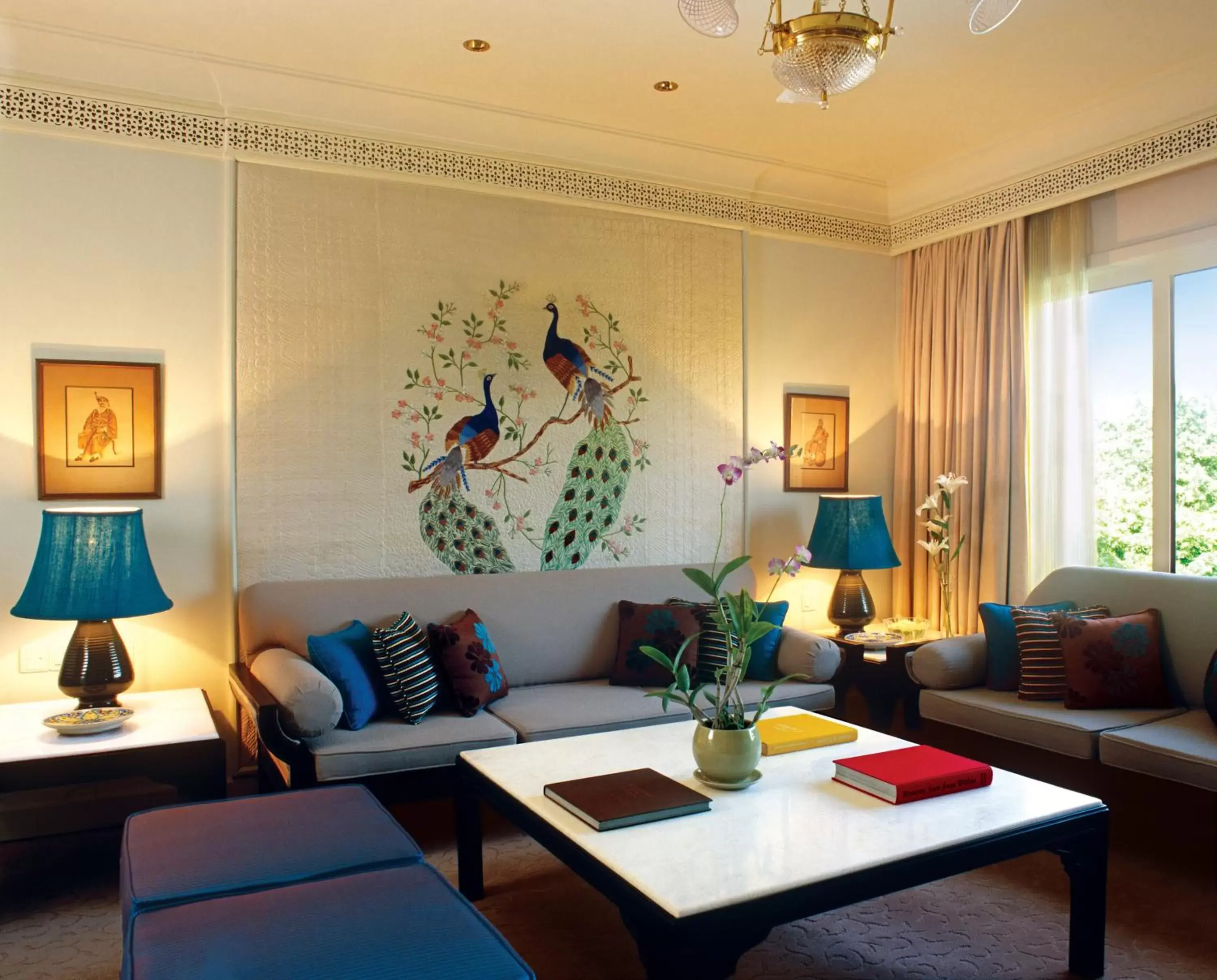 Living room, Seating Area in Taj Bengal