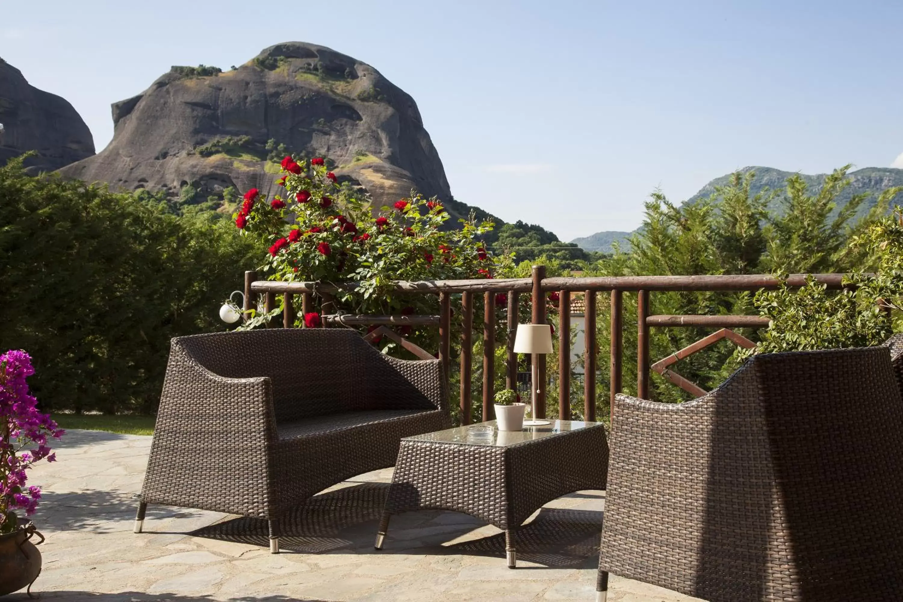 Garden in Hotel Meteoritis