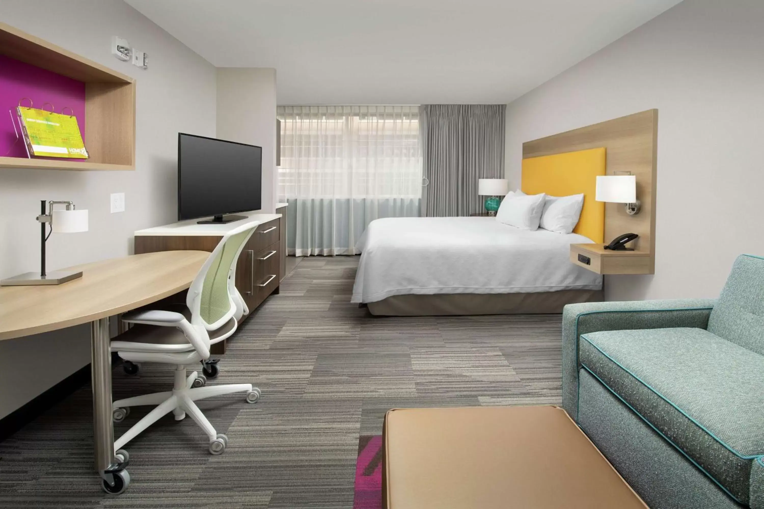 Bedroom in Home2 Suites by Hilton Atlanta Midtown