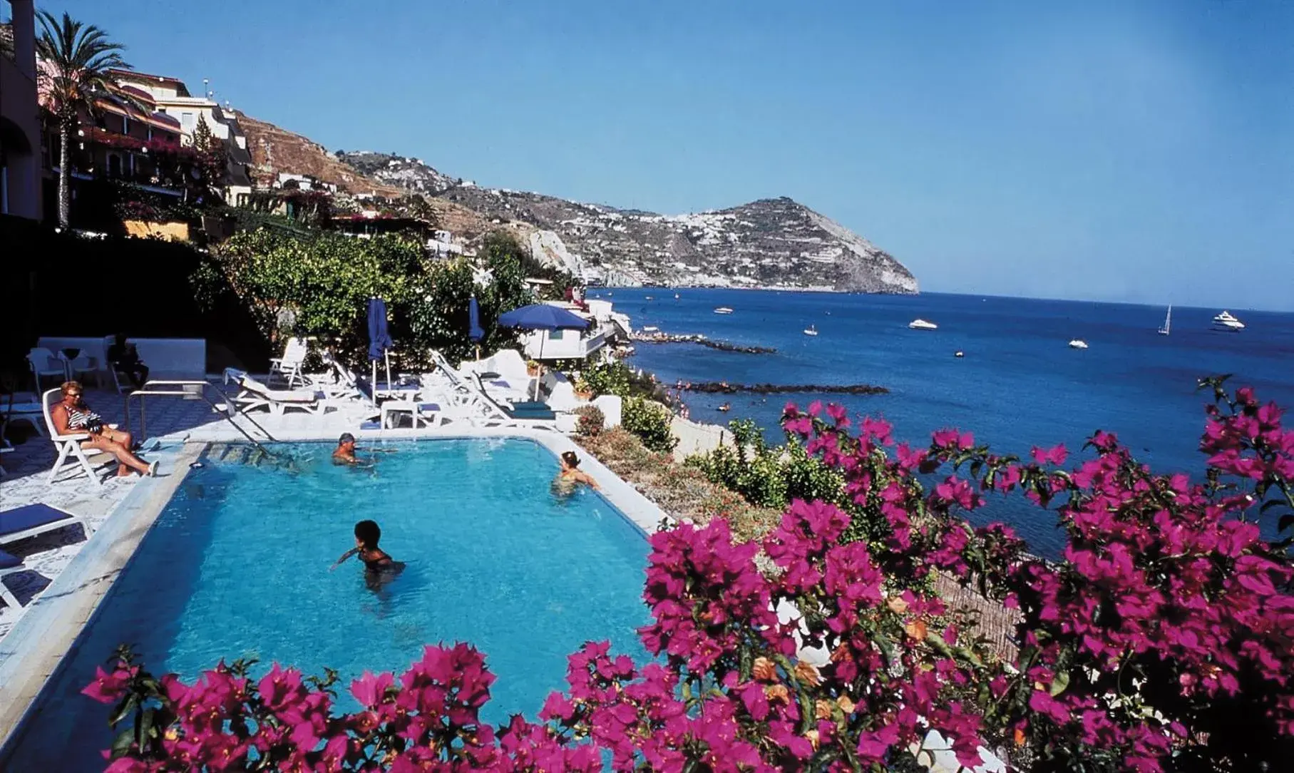 Pool View in Hotel Casa Rosa Terme