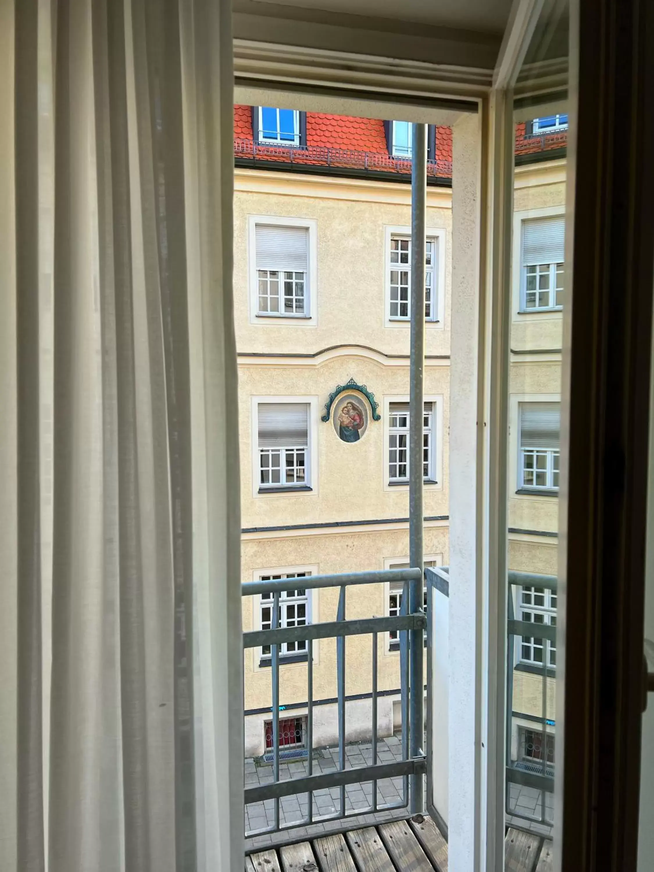 Balcony/Terrace in Hotel Prinz