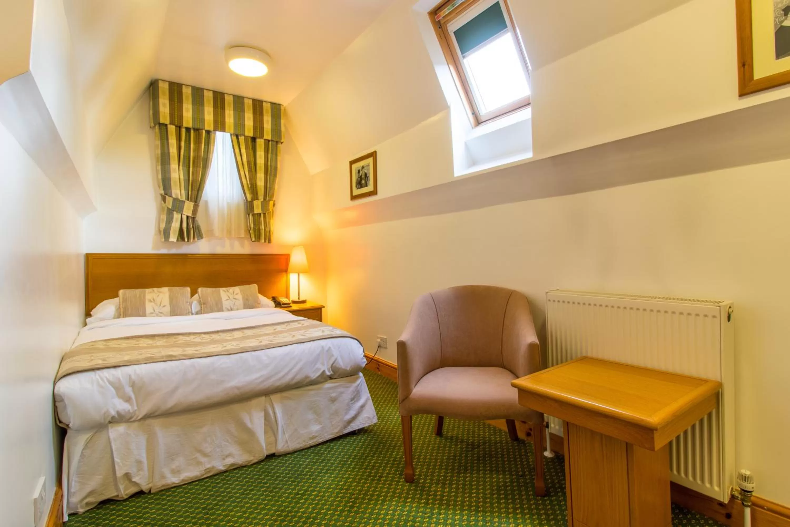 Bed in A Park View Hotel