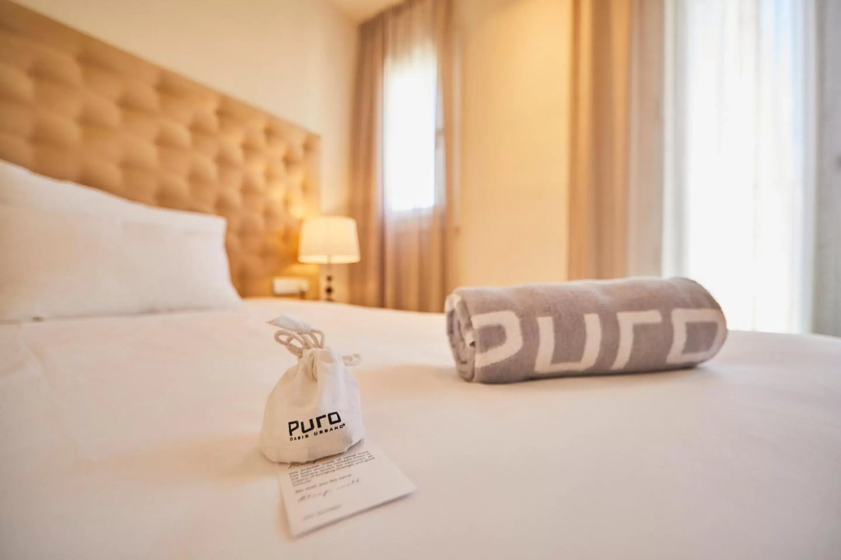 Bed in Purohotel Palma