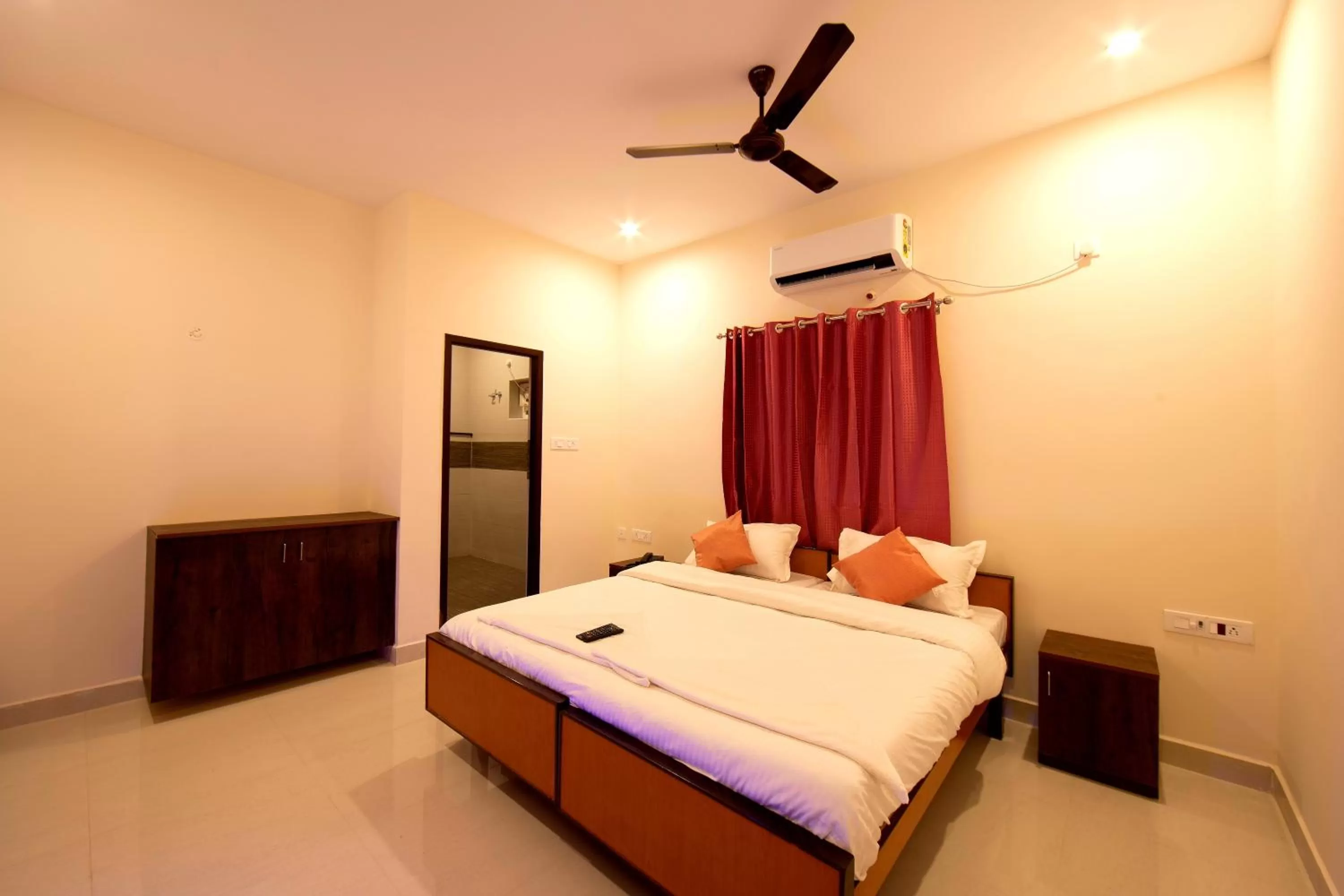 Bedroom, Bed in Thiru Pavilion Retreat