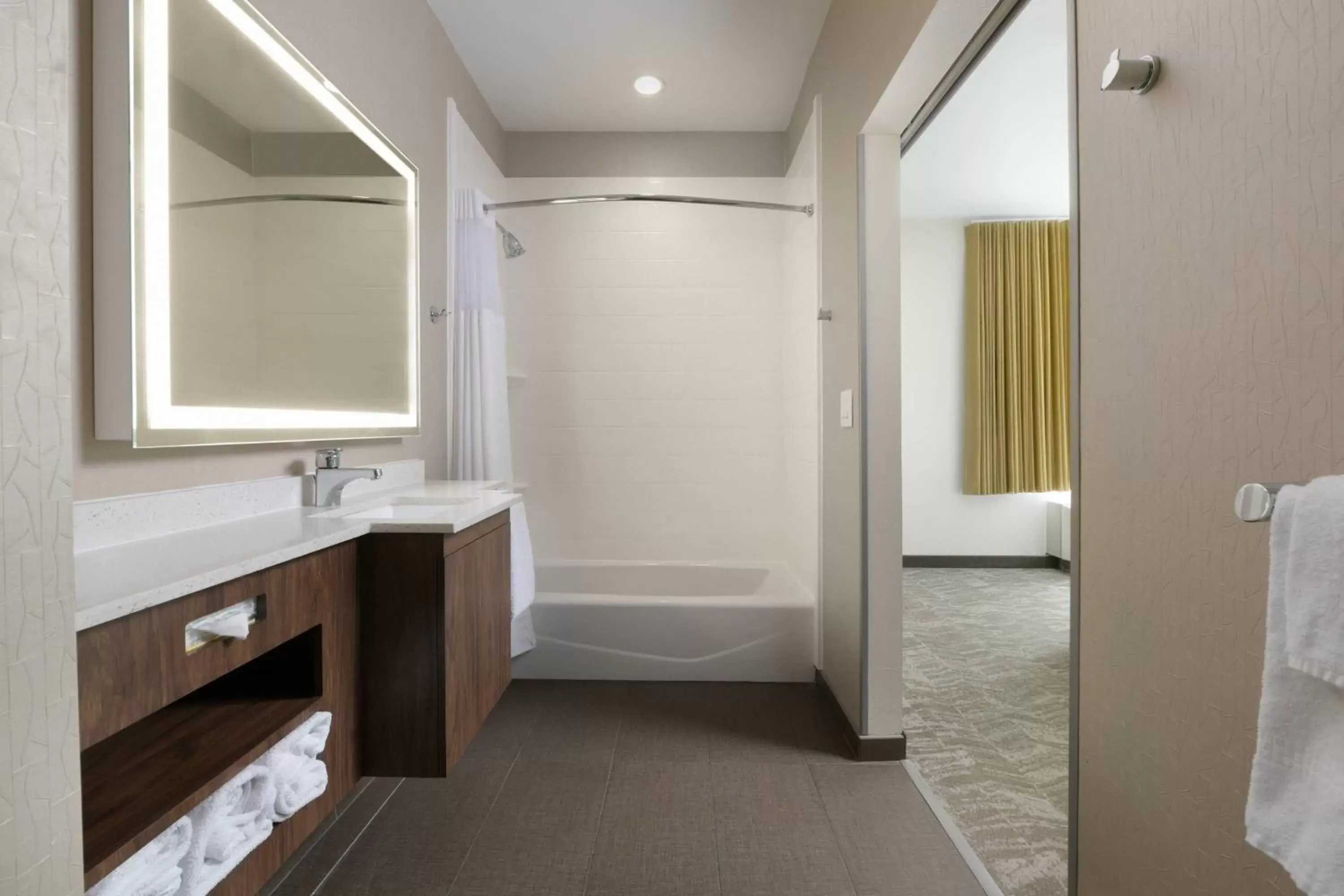 Bathroom in SpringHill Suites by Marriott San Antonio Northwest at The RIM