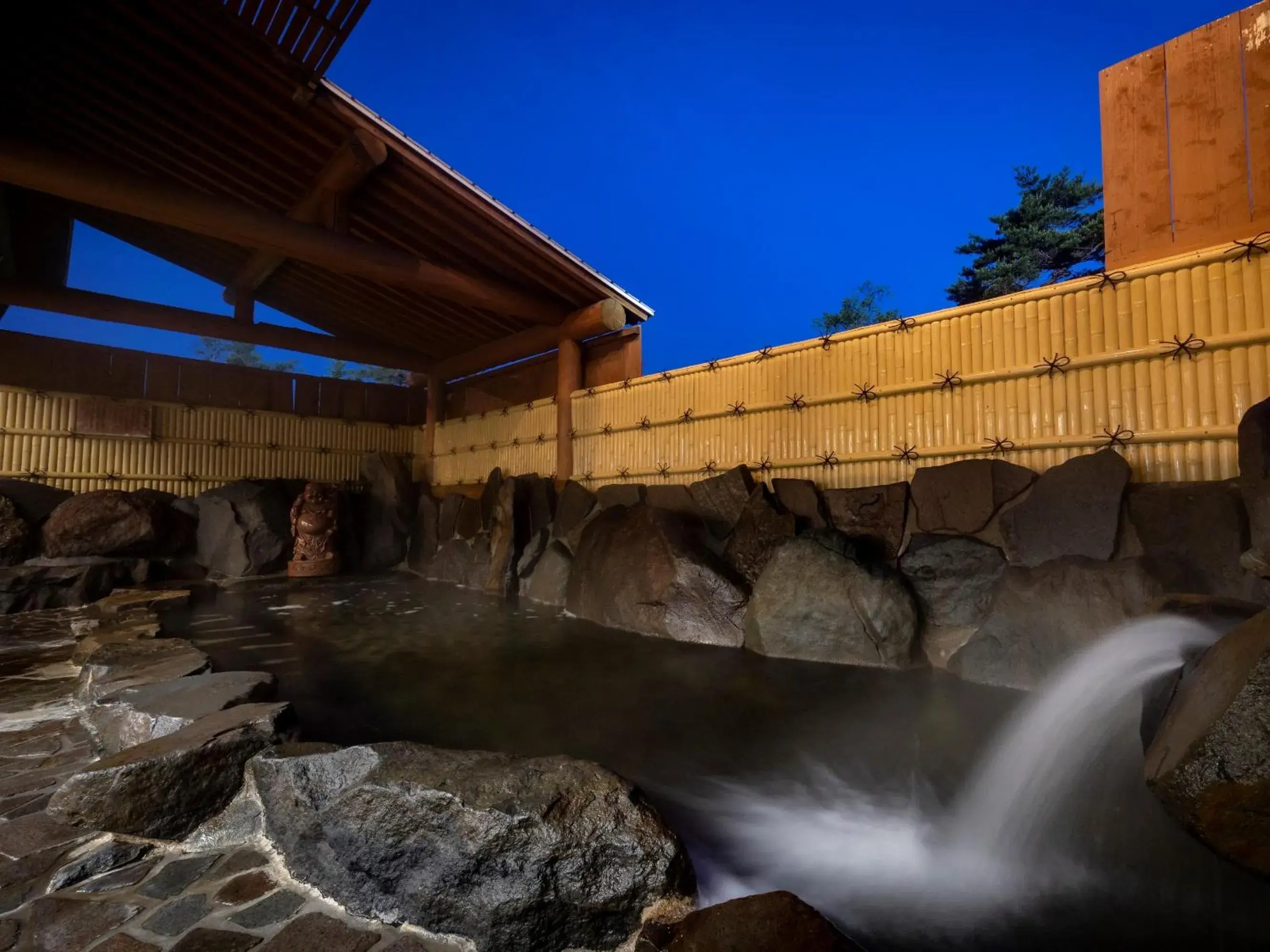 Hot Spring Bath in Madarao Kogen Hotel