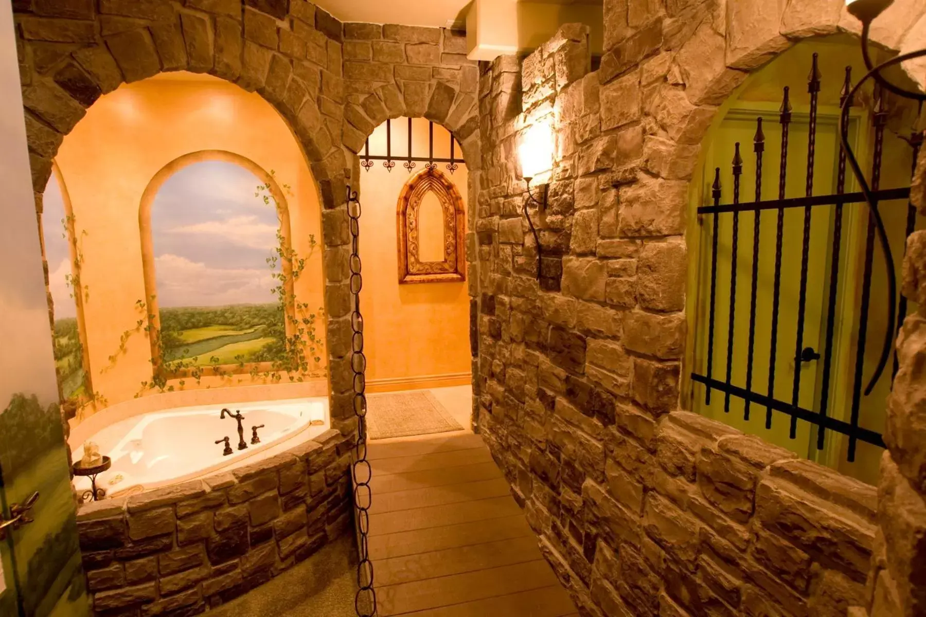 Bathroom in Destinations Inn Theme Rooms