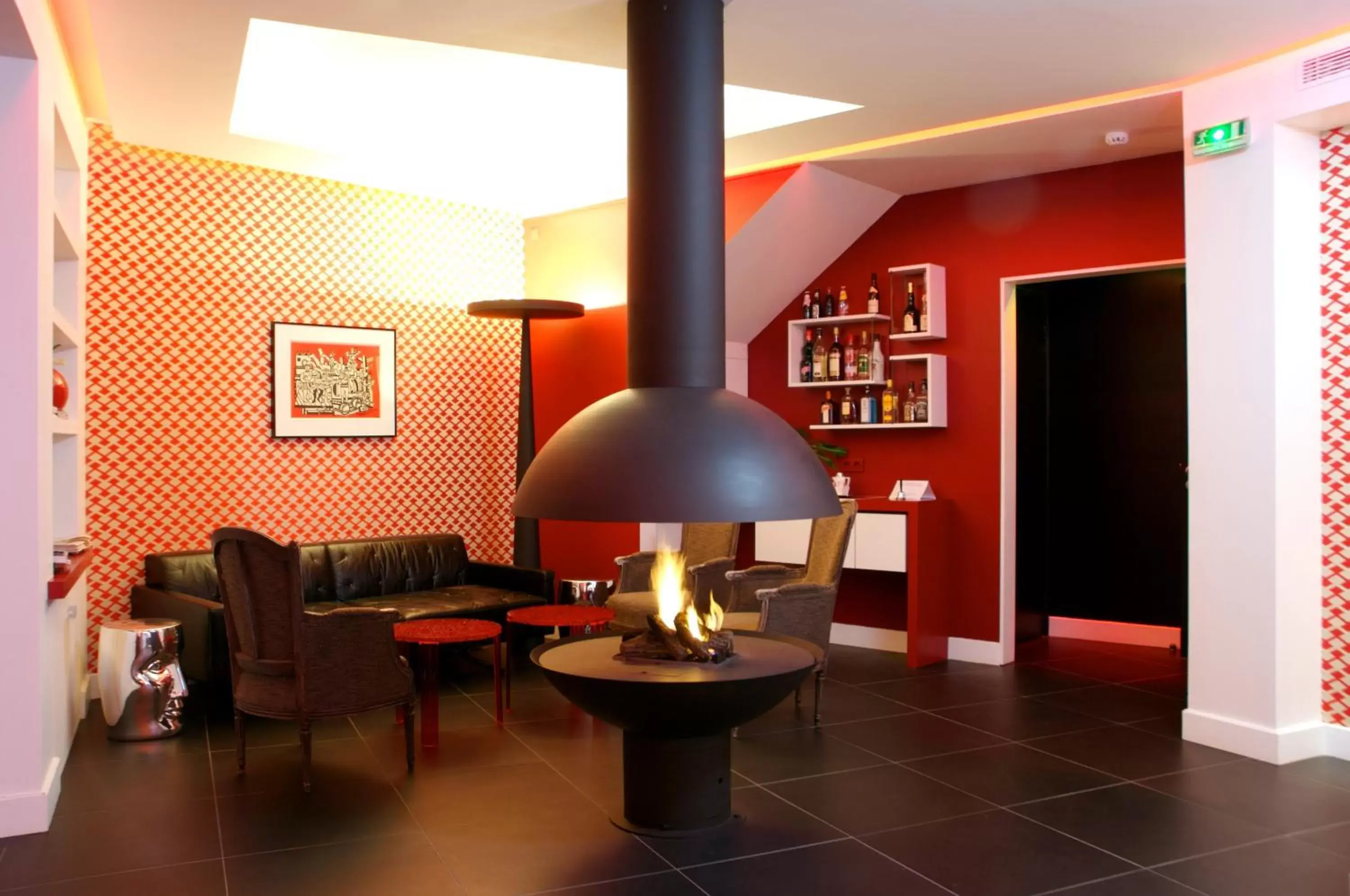 Lounge or bar in Hotel Opéra Opal Lounge or bar in Hotel Opéra Opal