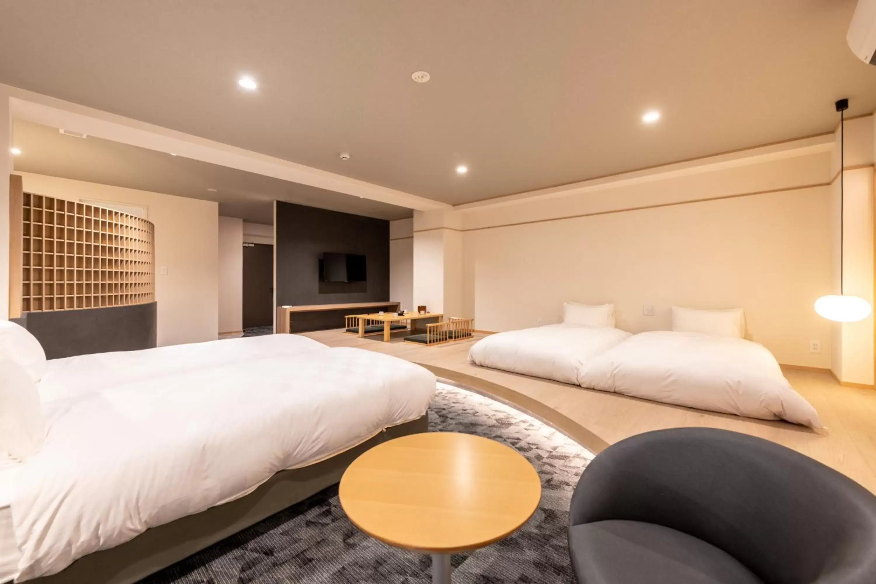 Photo of the whole room, Bed in Wayfarer Kyoto Shijo