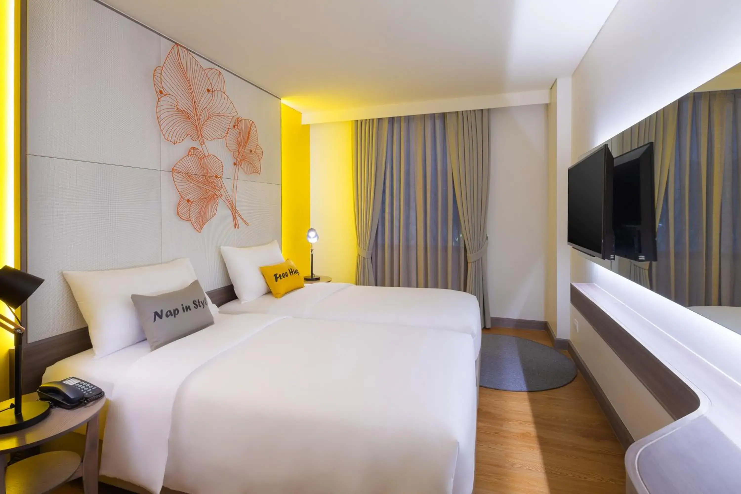 Bathroom, Bed in ibis Styles Siem Reap Bathroom, Bed in ibis Styles Siem Reap