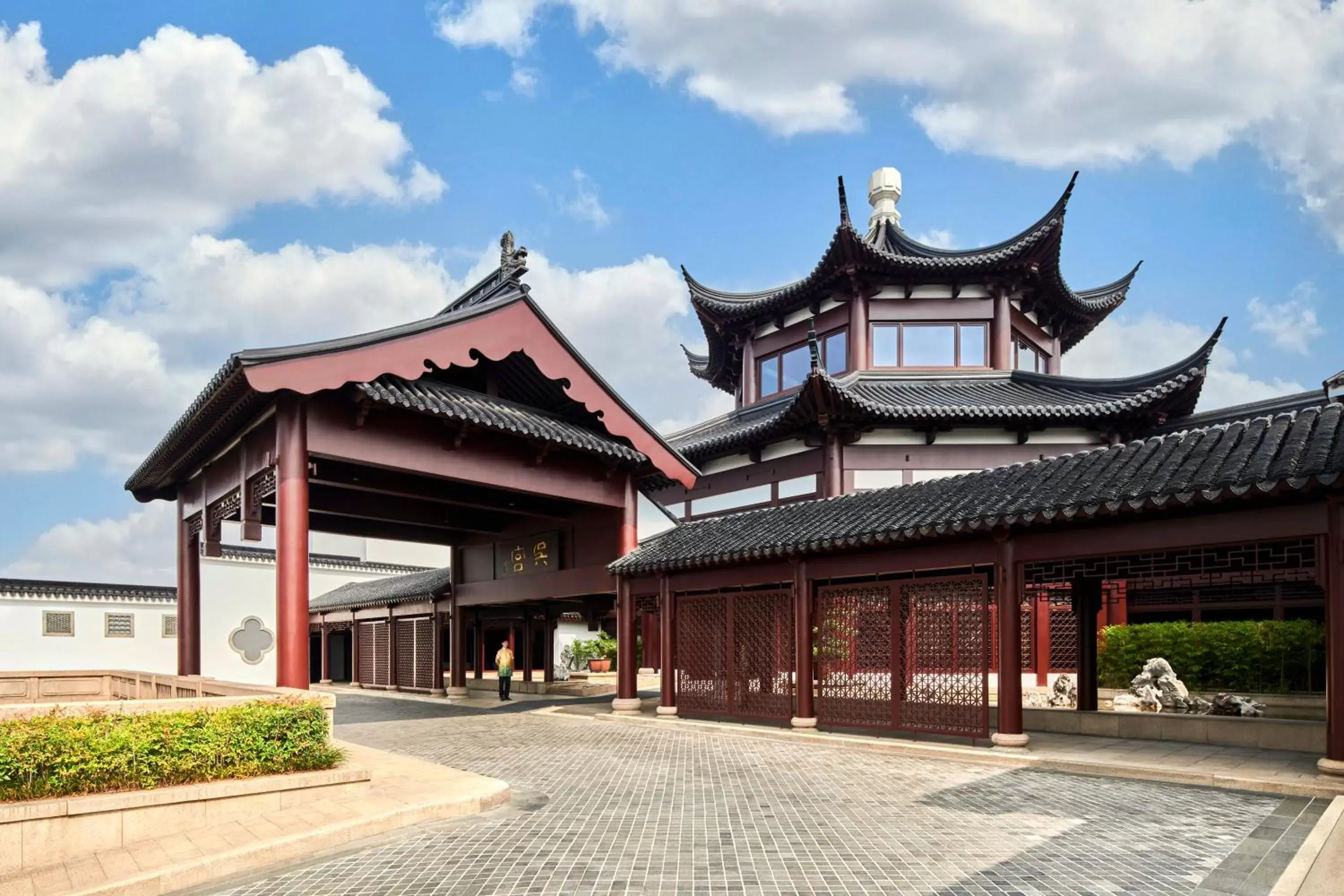 Facade/entrance, Property Building in Pan Pacific Suzhou