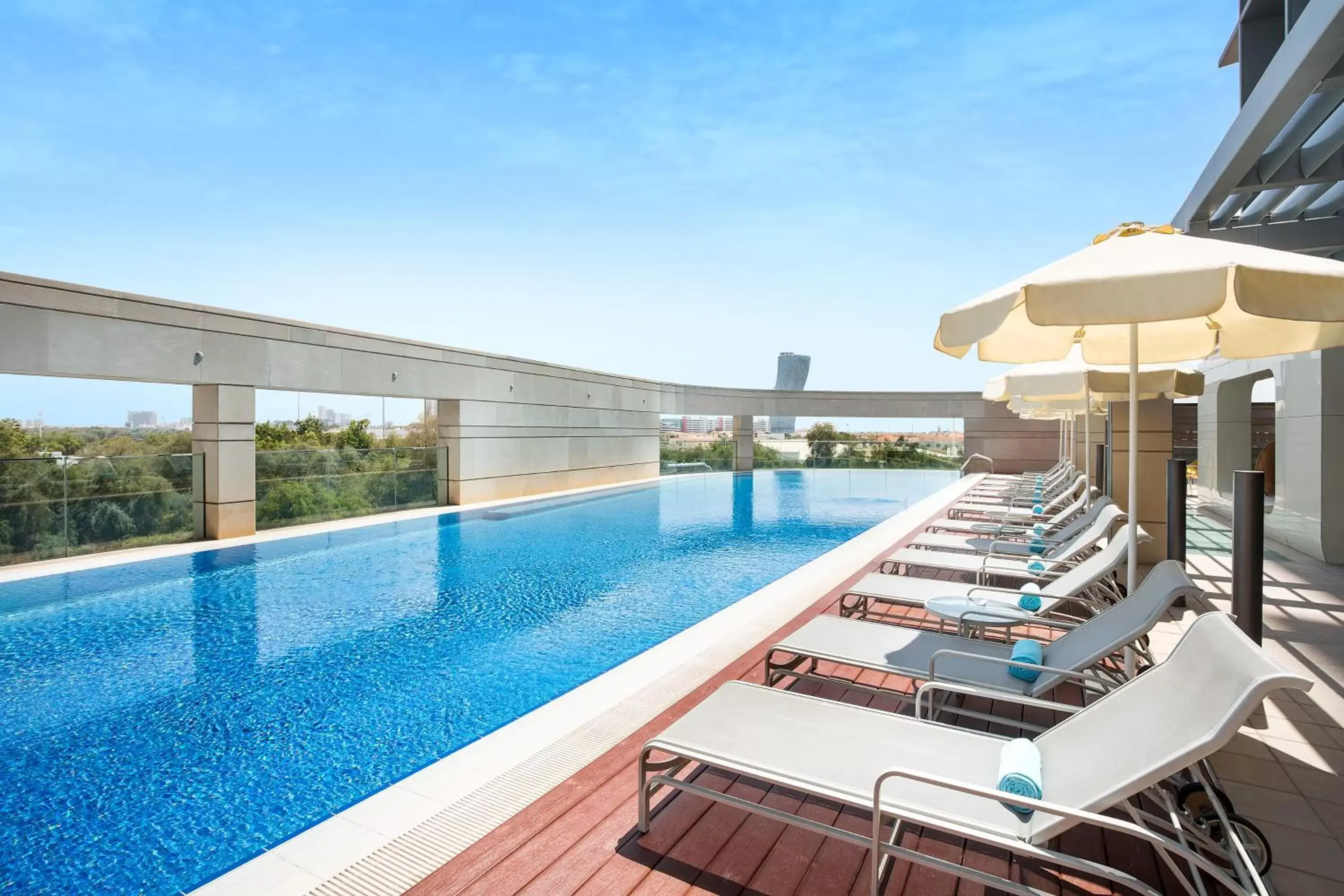 Swimming pool in Novotel Abu Dhabi Al Bustan