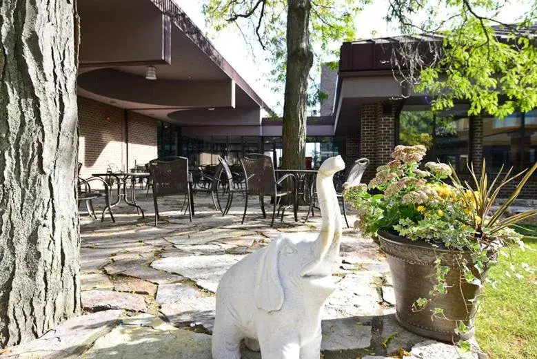 Patio in Causeway Bay Hotel