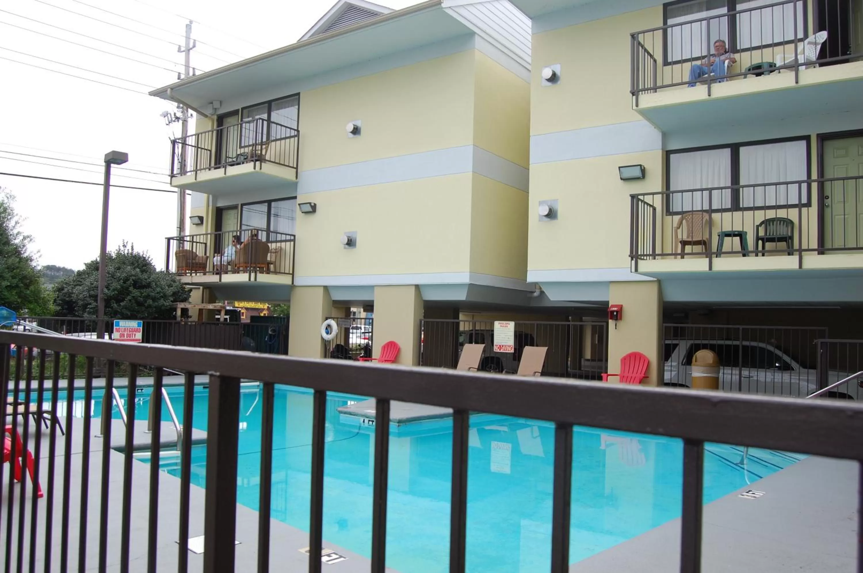 Balcony/Terrace in Vacation Lodge