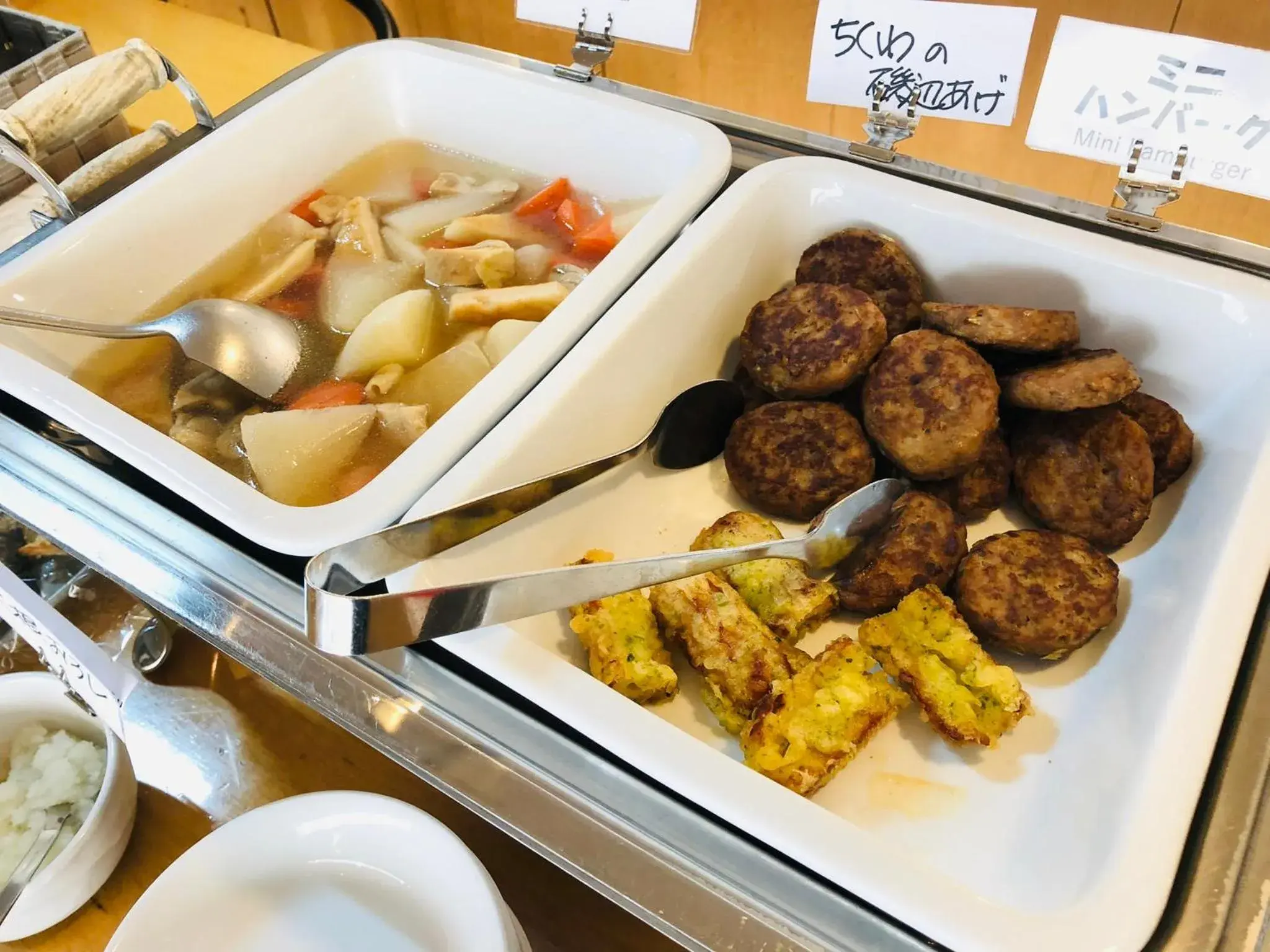 Buffet breakfast in Smile Hotel Tomakomai