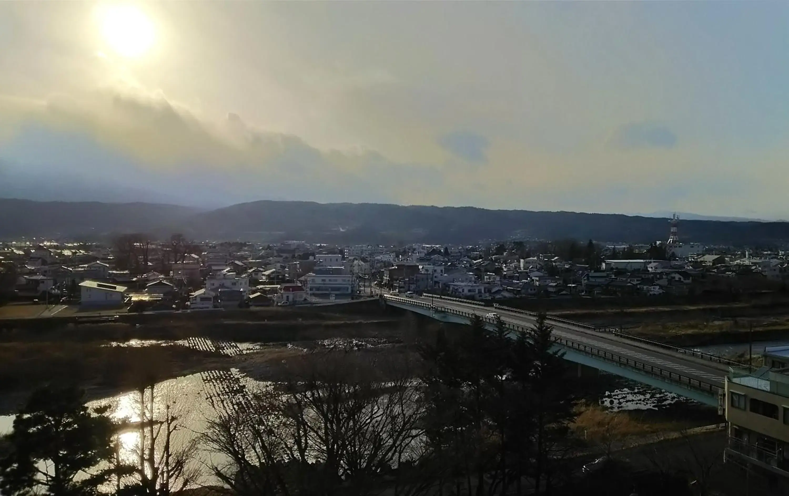 River view, Bird's-eye View in Saku Grand Hotel