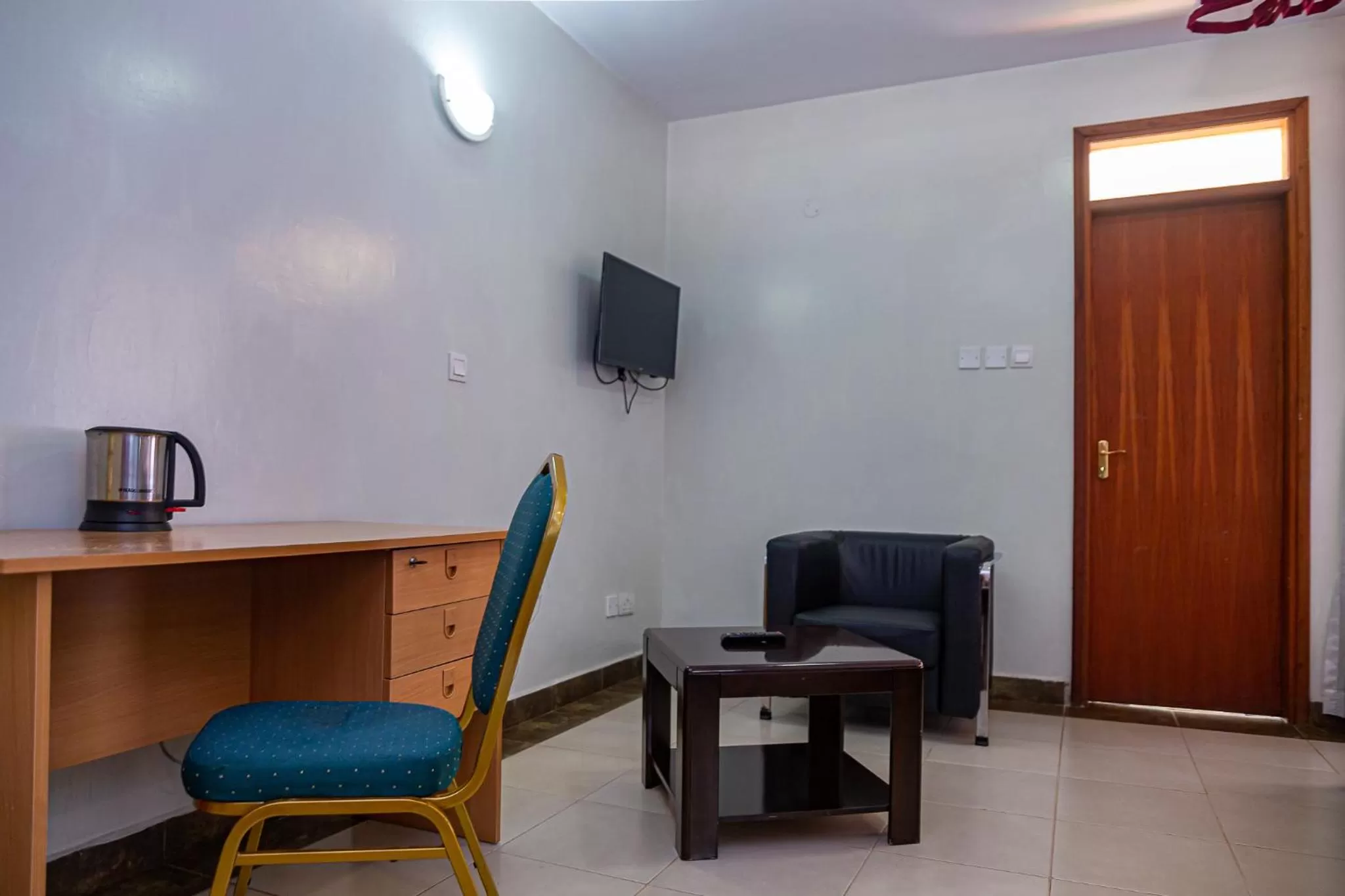 Seating area in Desmond Tutu Conference Centre