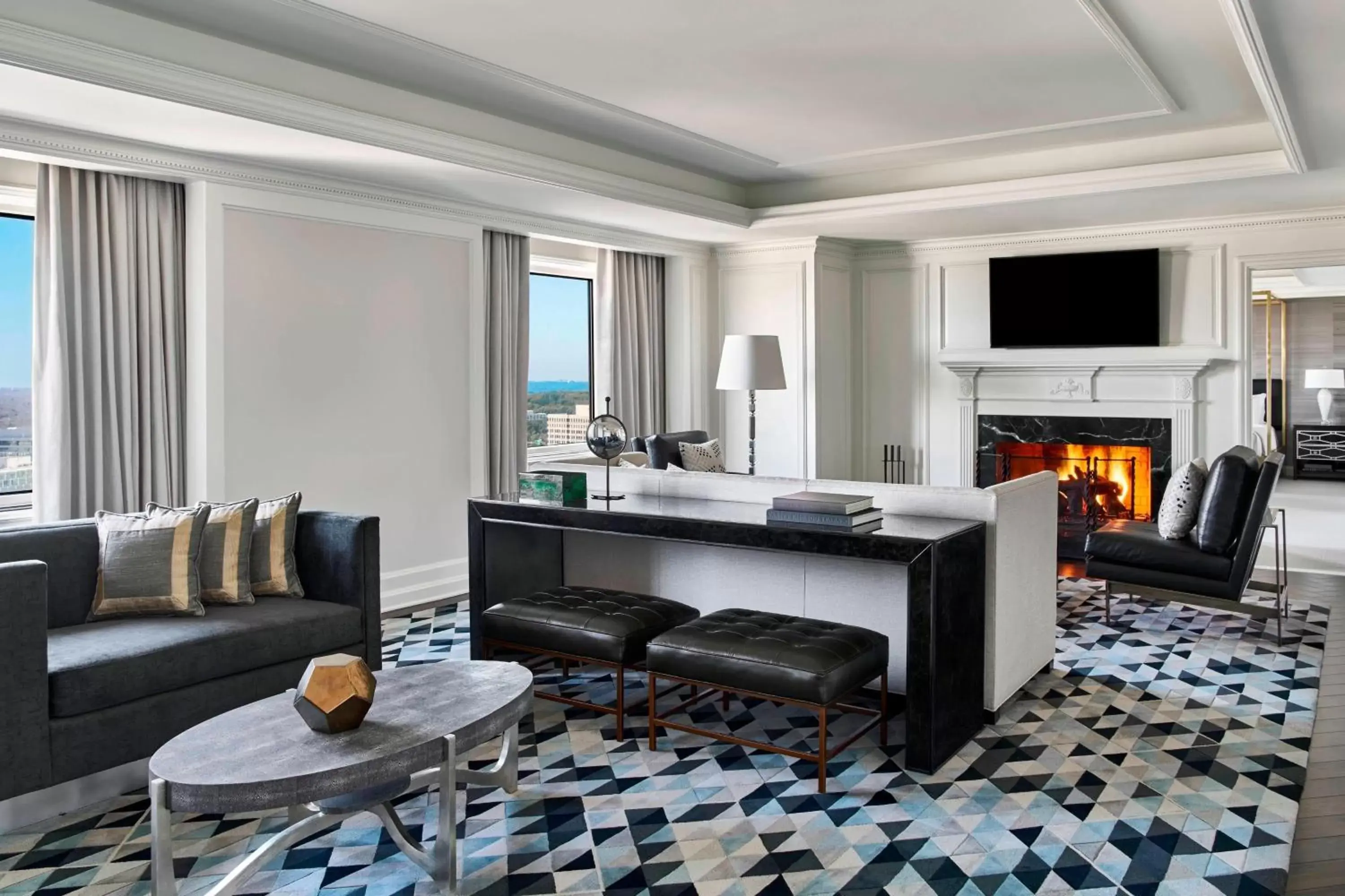 Photo of the whole room, Seating Area in The Ritz-Carlton, Tysons Corner