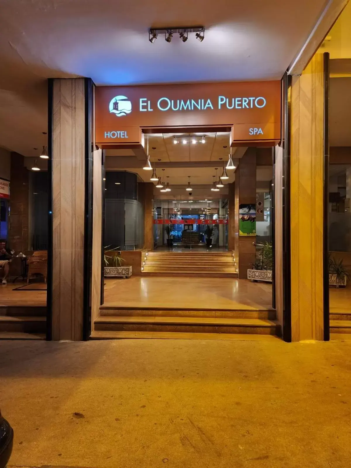 Facade/entrance in El Oumnia Puerto & Spa