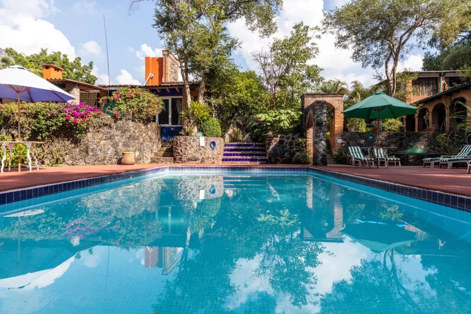Pool view, Swimming Pool in Hotel La Posada del Valle