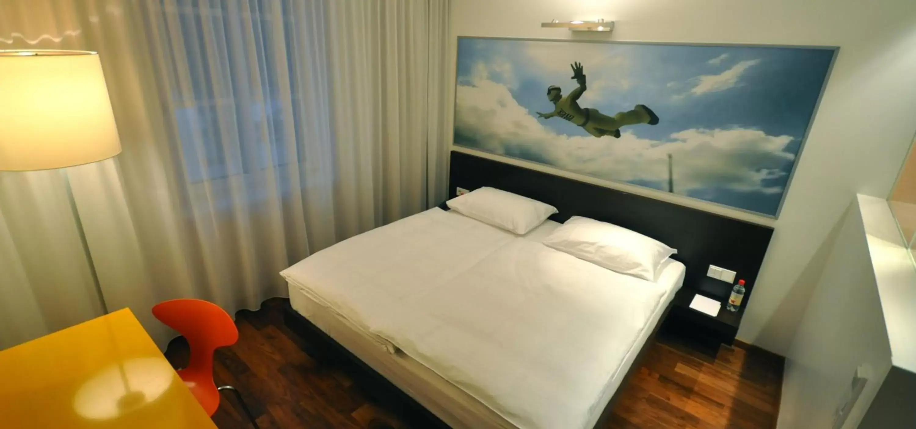 Bedroom, Bed in arte Hotel Linz