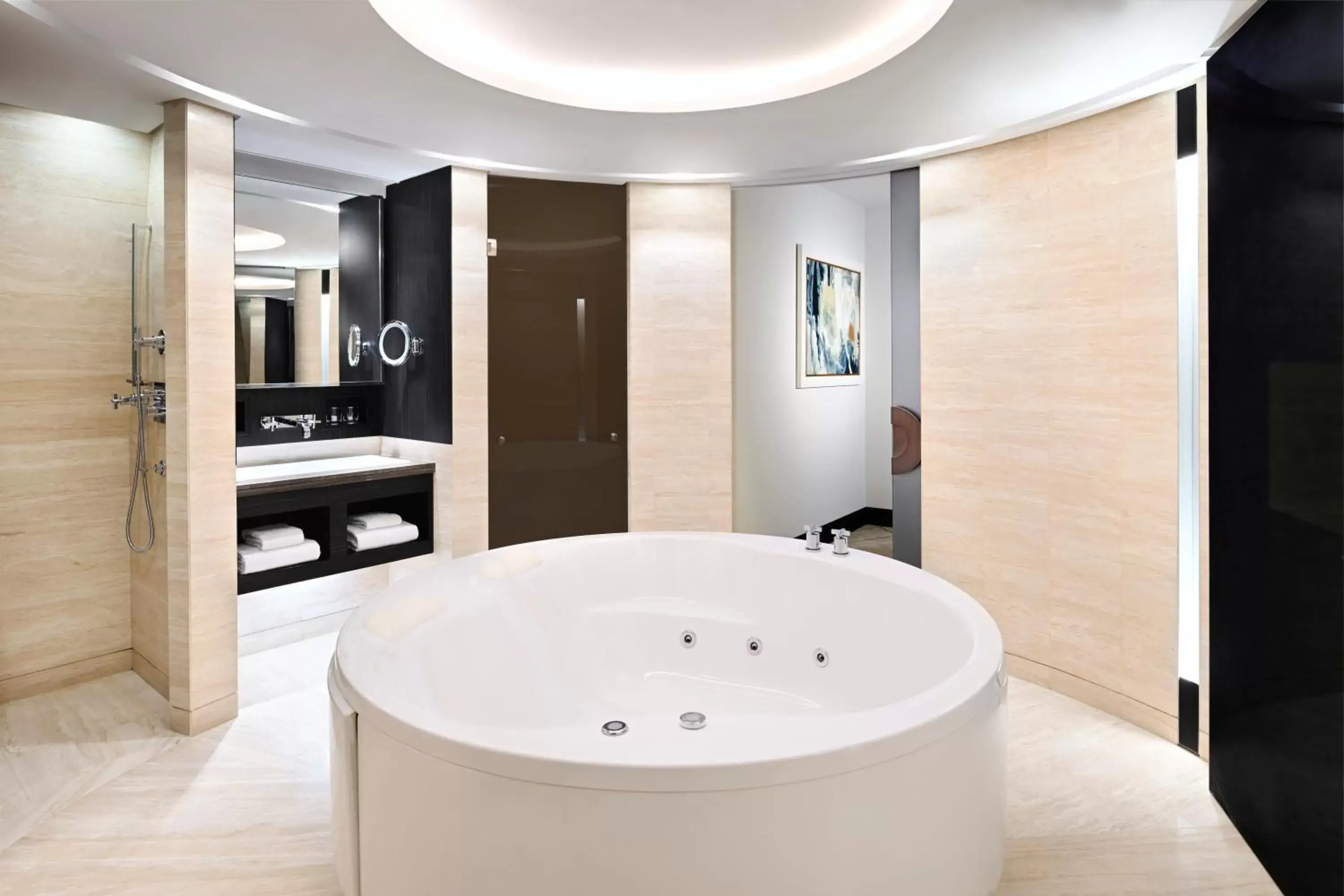 Hot Spring Bath, Bathroom in Andaz Capital Gate Abu Dhabi - a concept by Hyatt