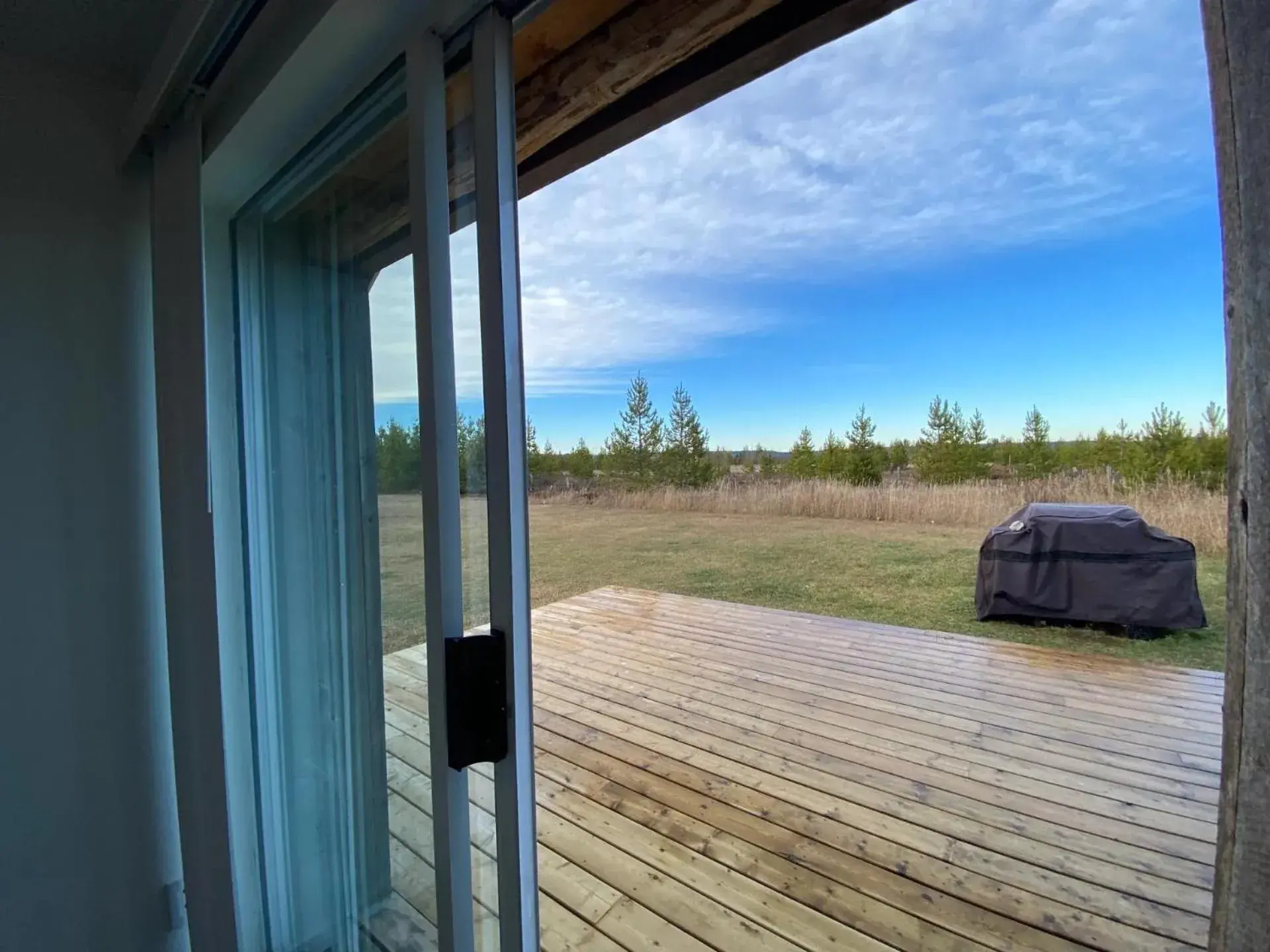 Patio in Woodhouse Cottages And Ranch