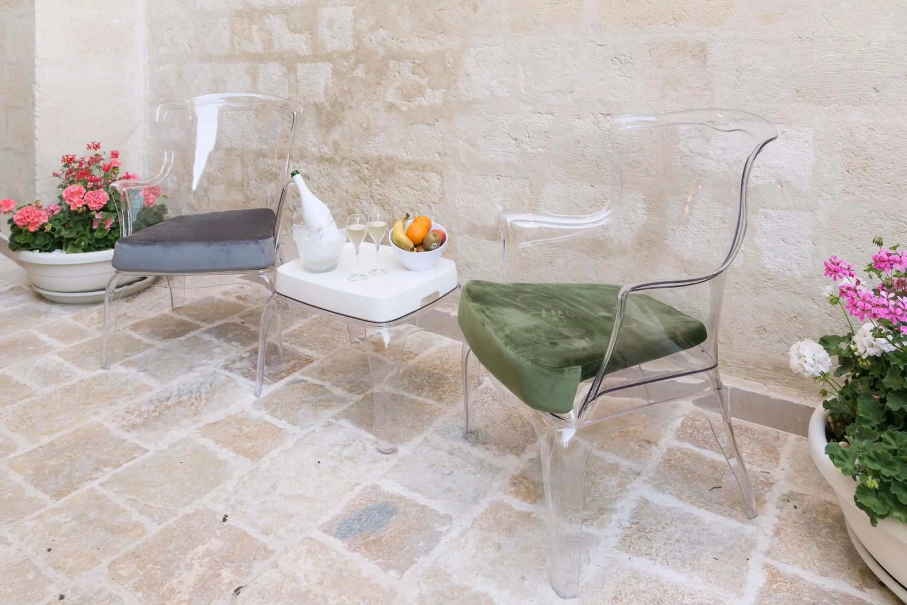 Patio in Albergo Del Sedile