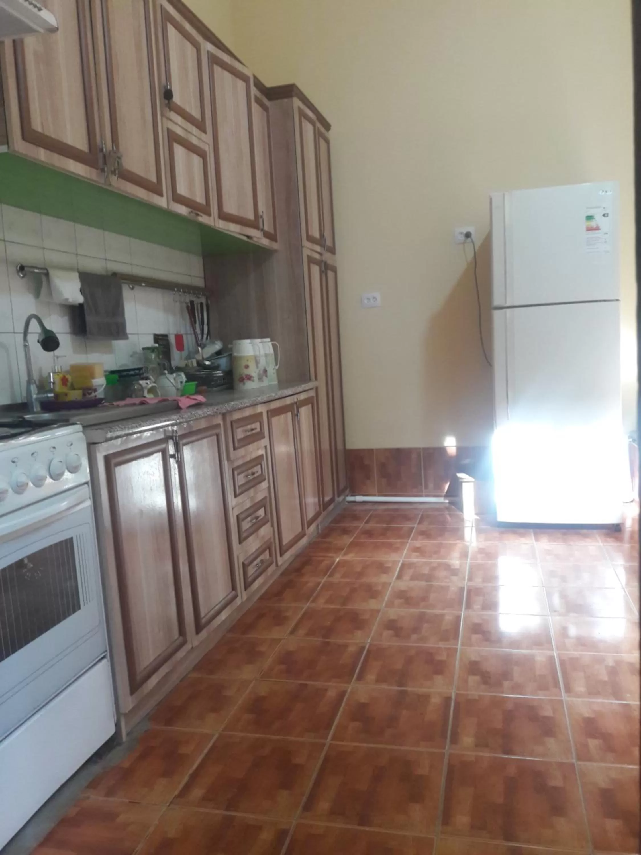 Kitchen or kitchenette in Hotel-129