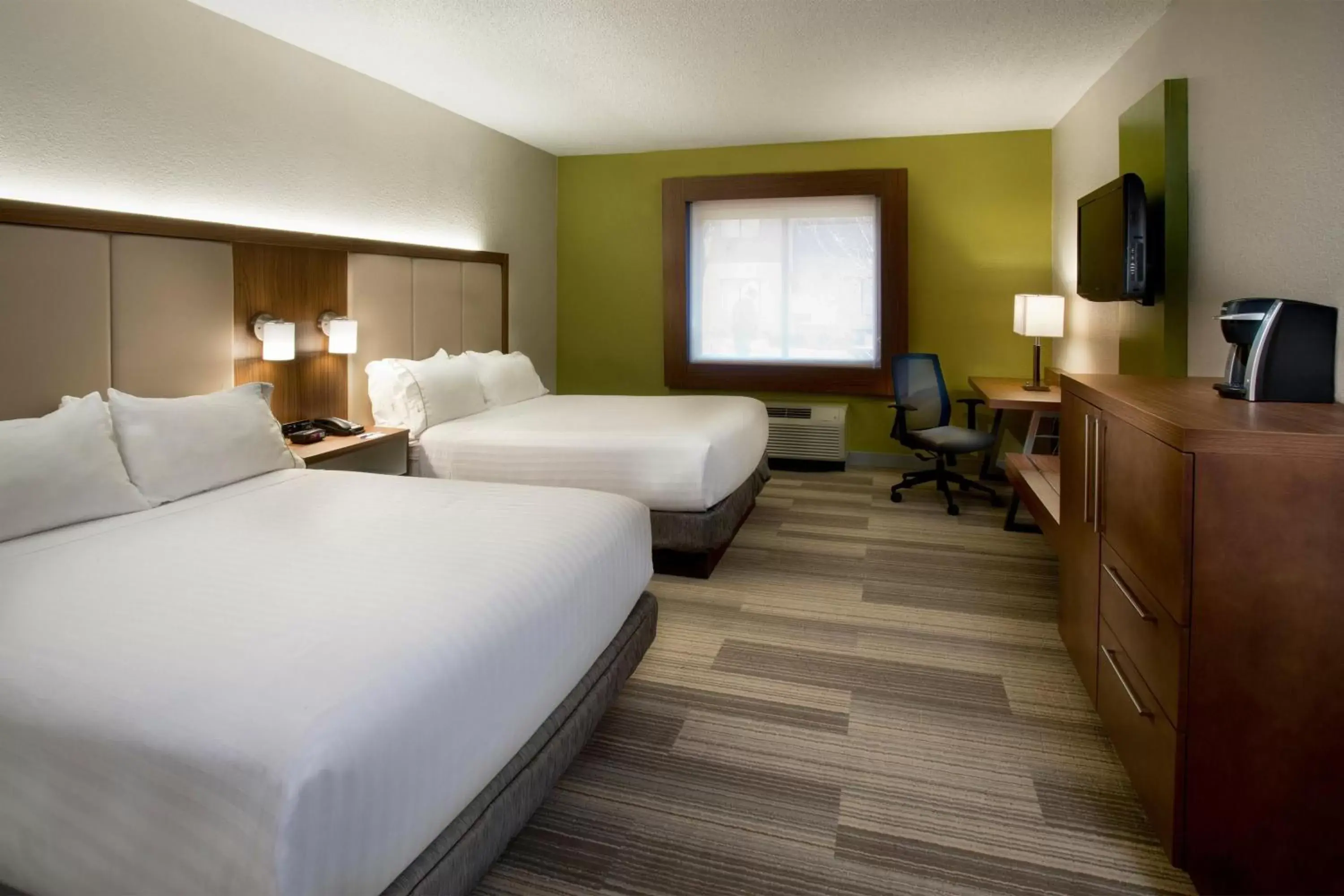 Bedroom in Holiday Inn Express Nashville Airport, an IHG Hotel