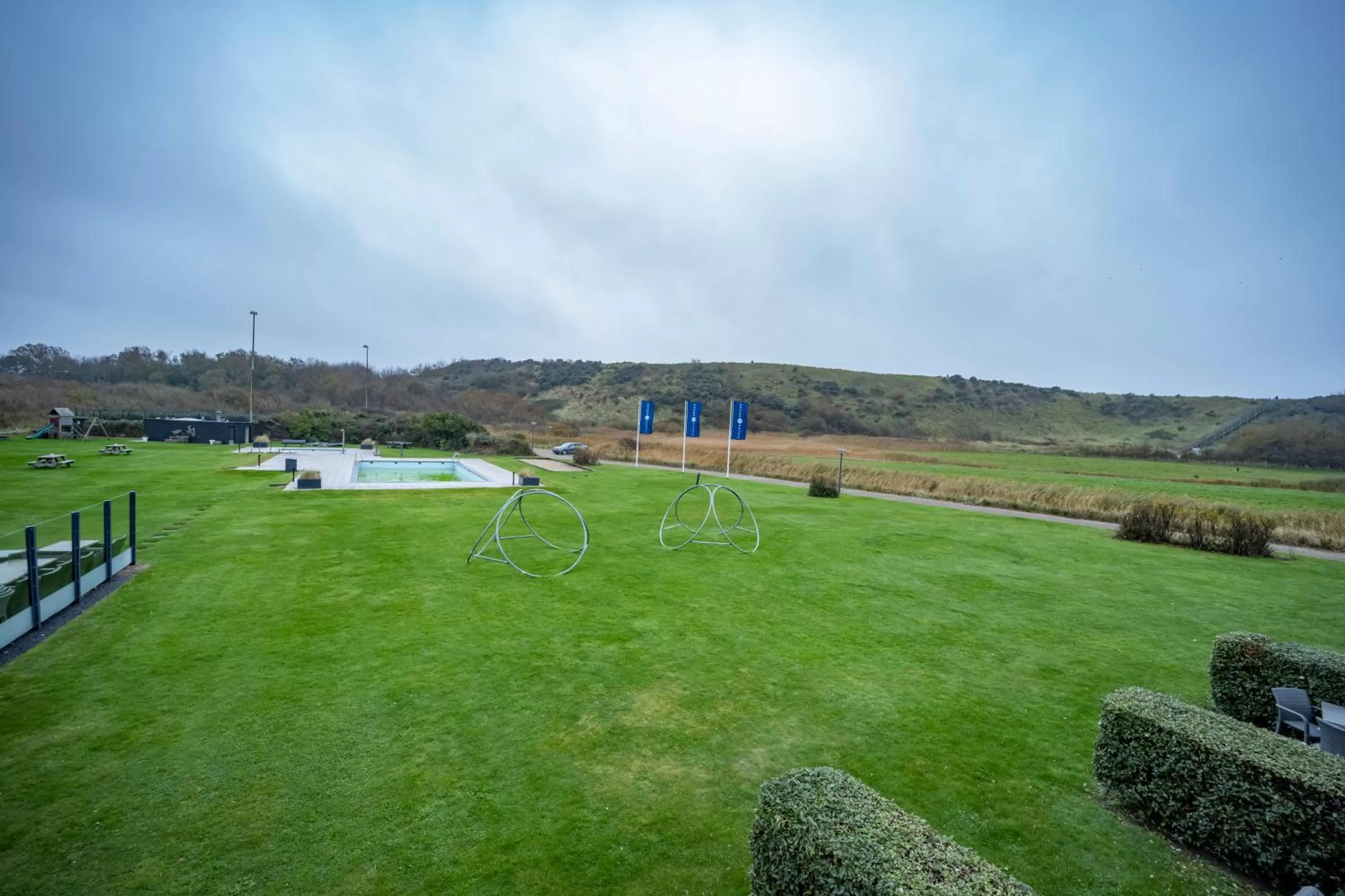 Garden view in Fletcher Zuiderduin Beachhotel
