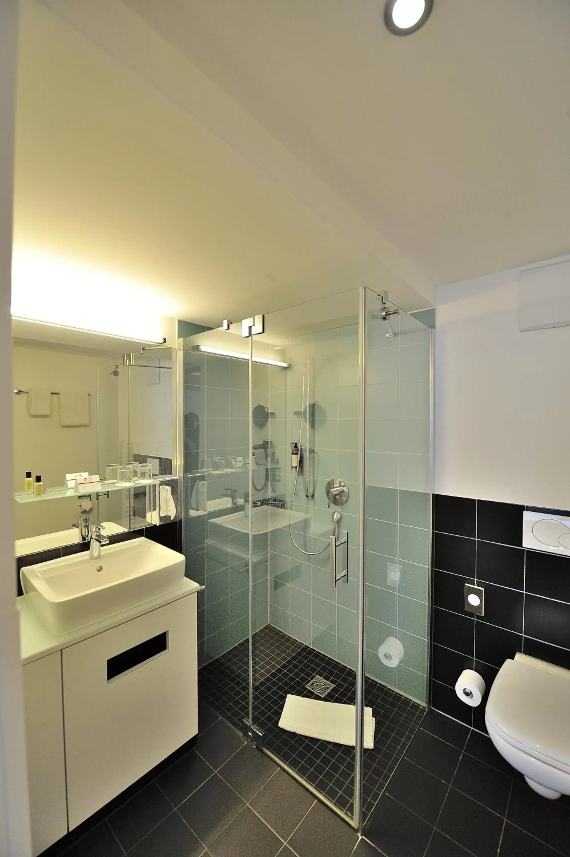 Shower, Bathroom in Best Western Plus BierKulturHotel Schwanen