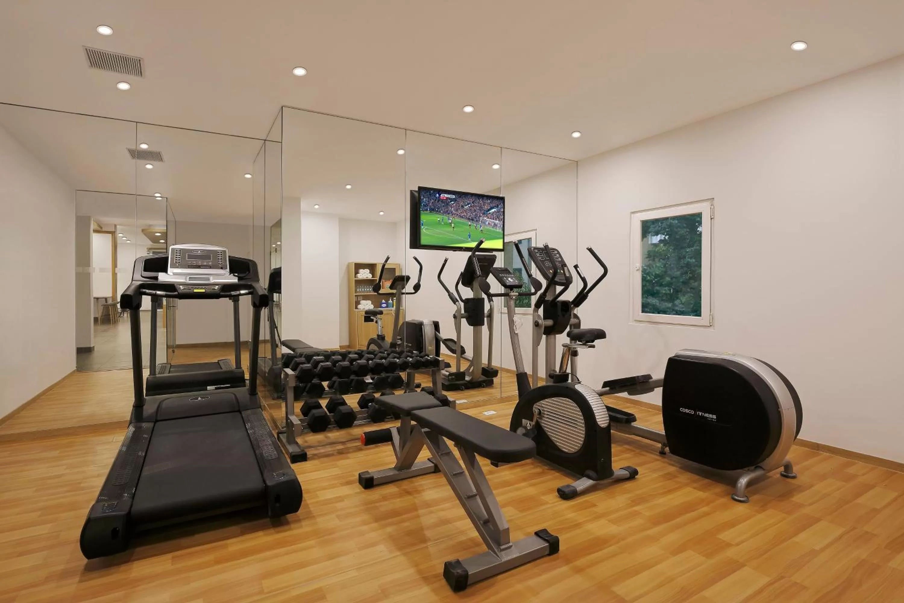 Fitness centre/facilities in Holiday Inn Express Pune Hinjewadi by IHG