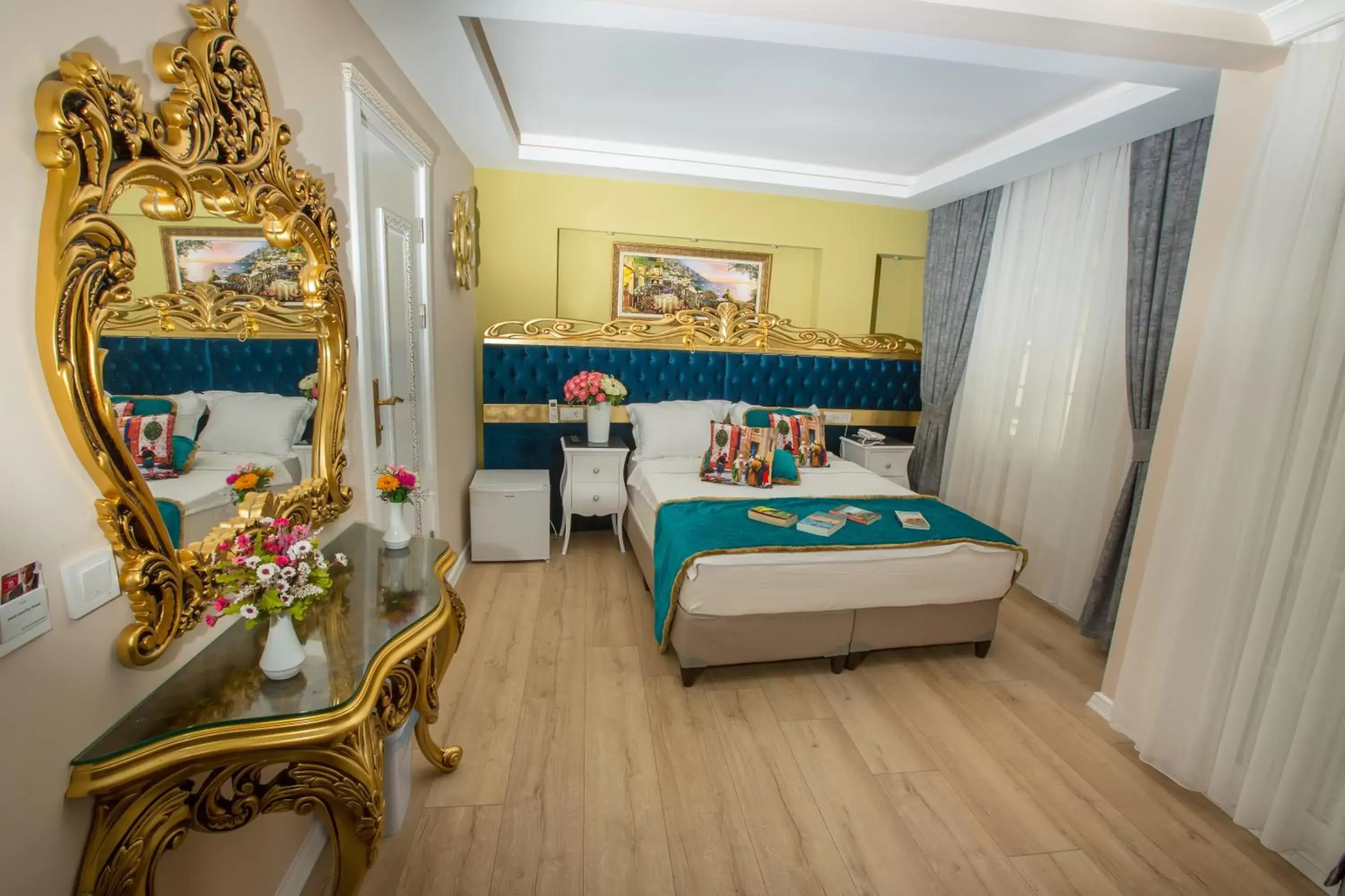 Bed in Atlantis Royal Hotel
