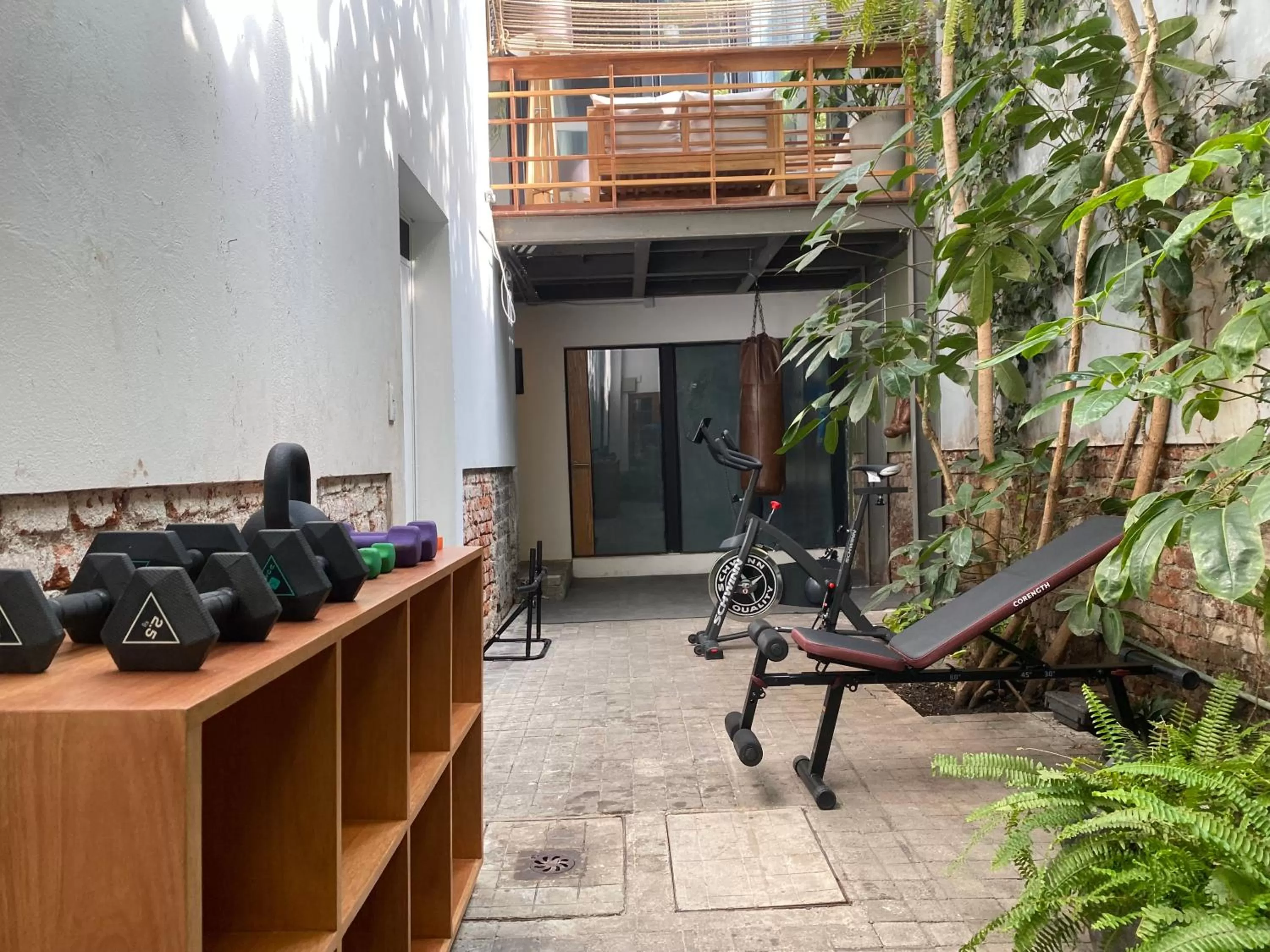 Fitness centre/facilities in Casa Wynwood Roma Norte