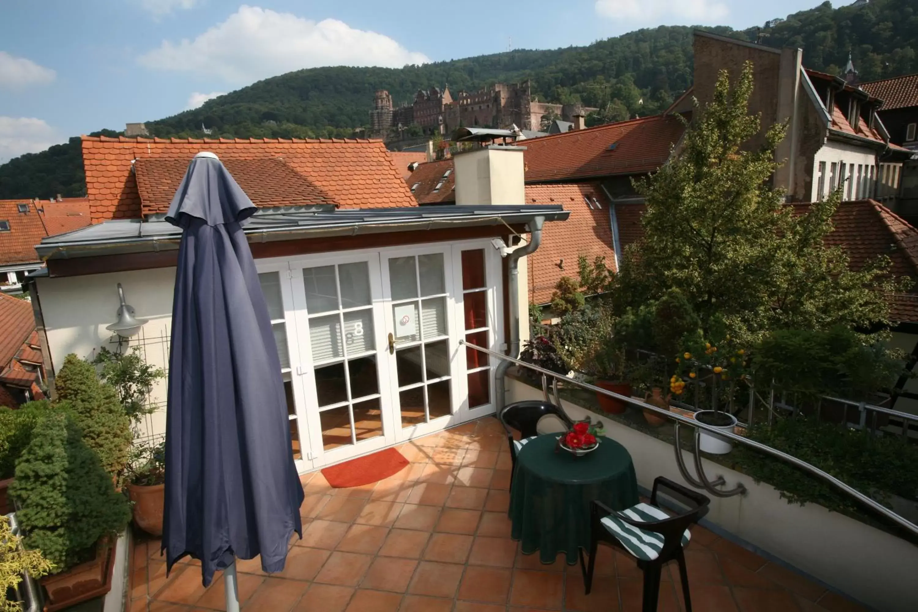 Balcony/Terrace in Hotel-Restaurant Hackteufel