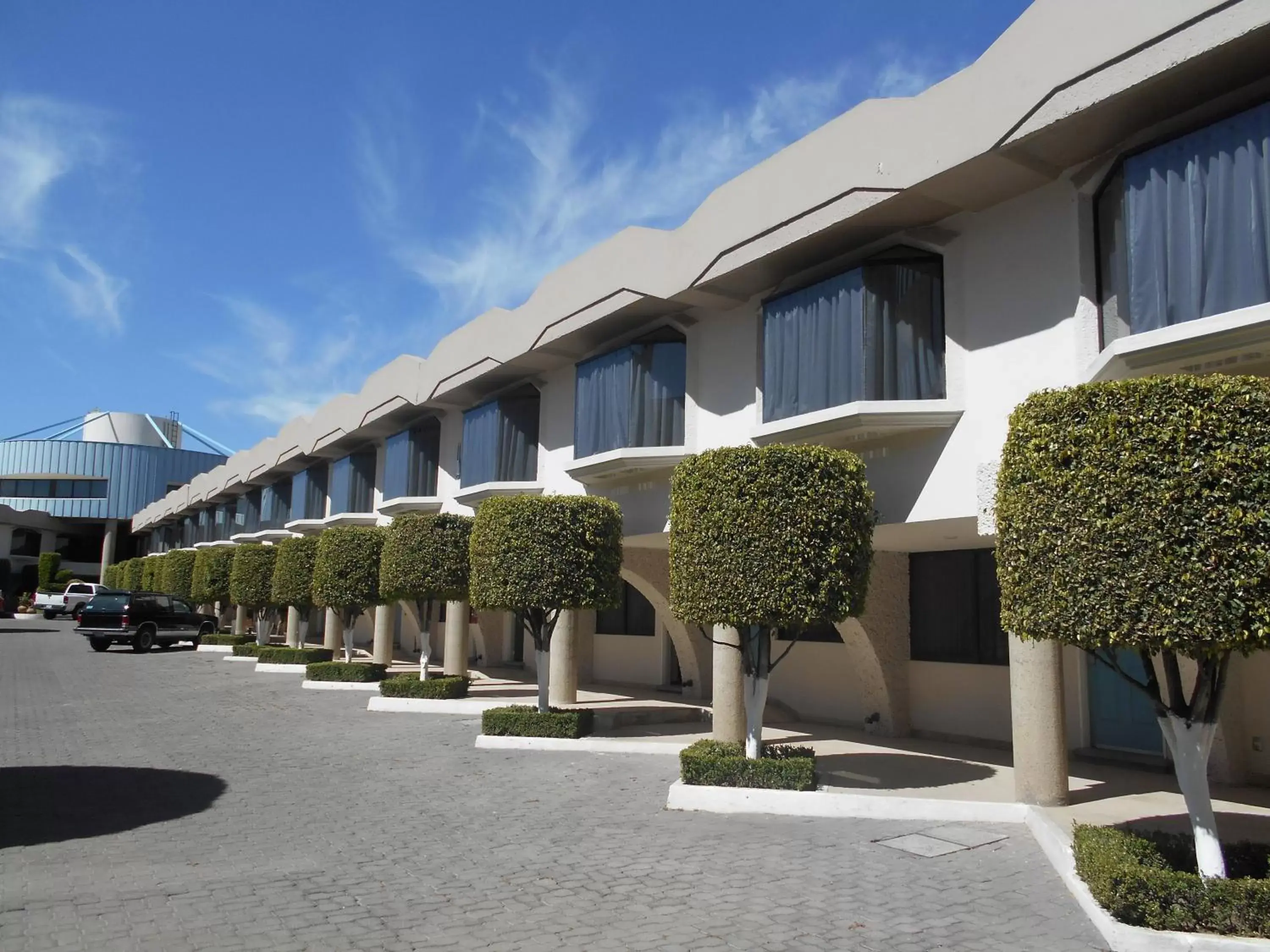 View (from property/room), Property Building in Hotel Puente Real