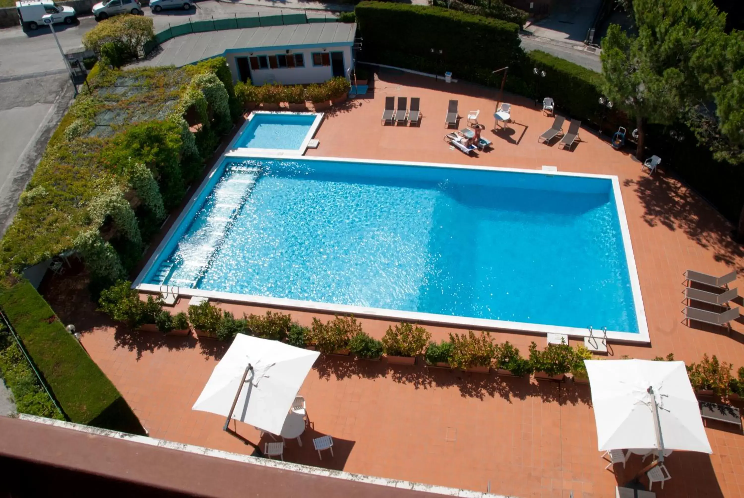 Swimming pool, Pool View in Hotel Touring