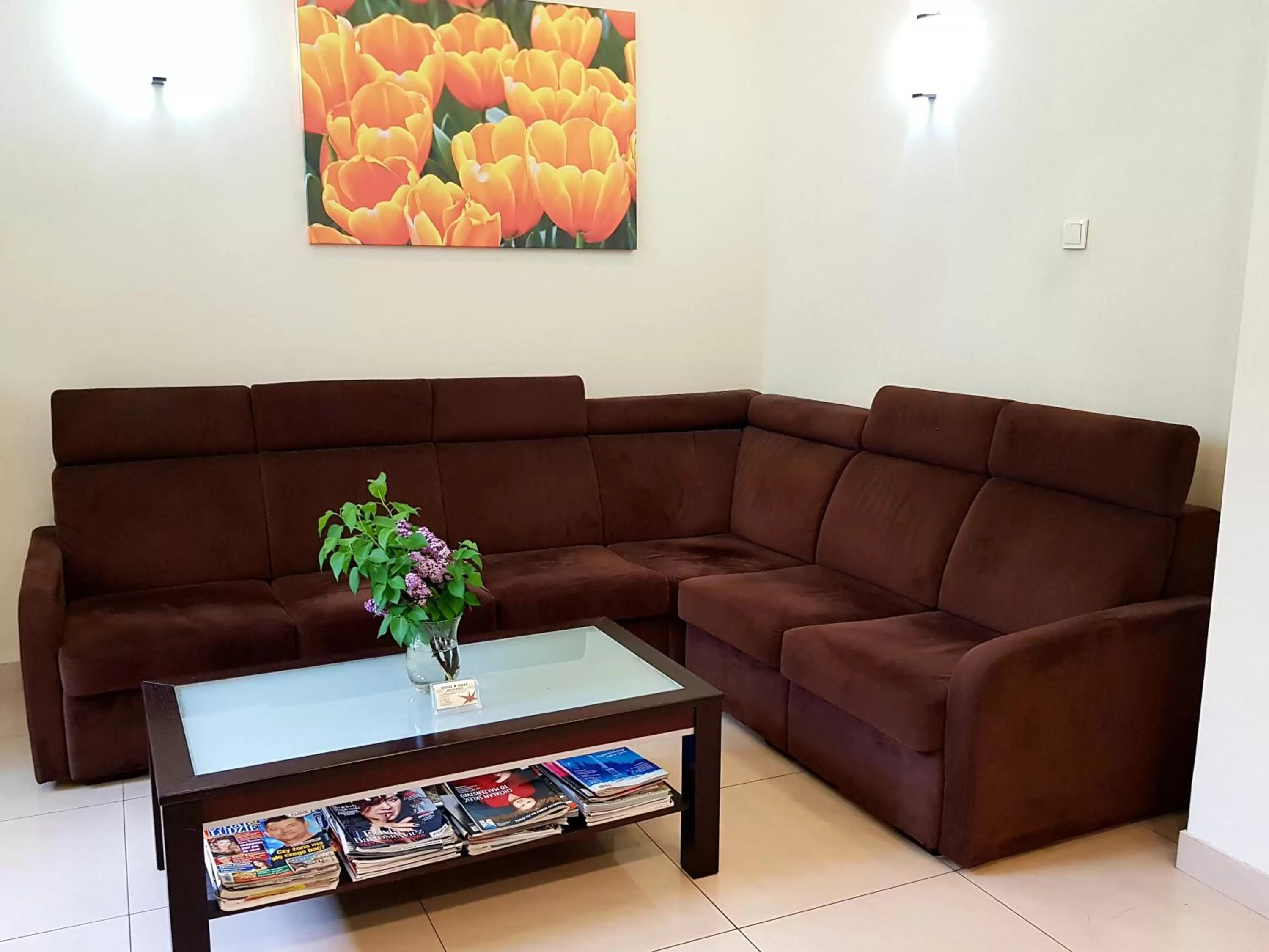 Living room in Hotel Iskra